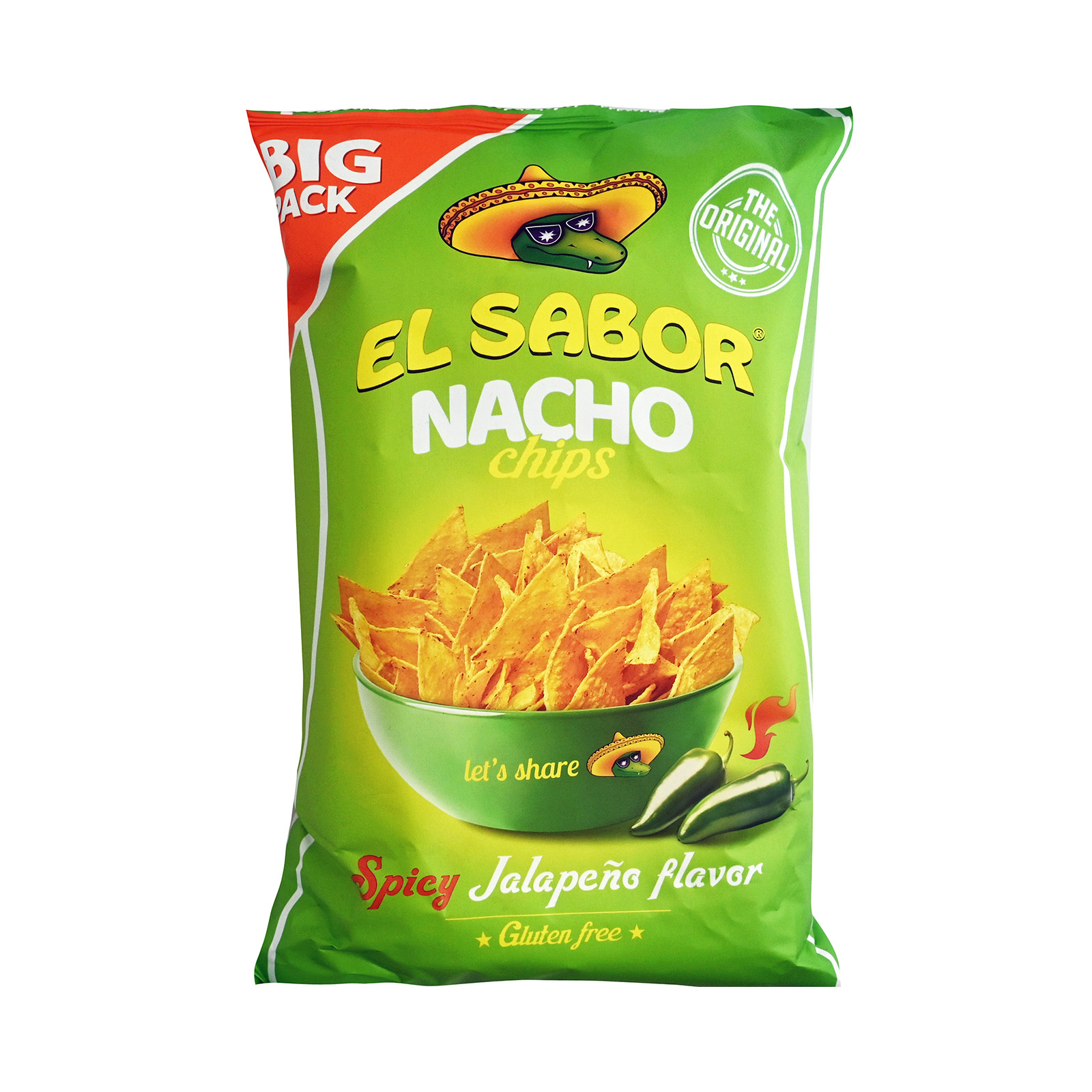 El Sabor Nacho chips σνακ καλαμποκιού spicy jalapeno εικόνα 1