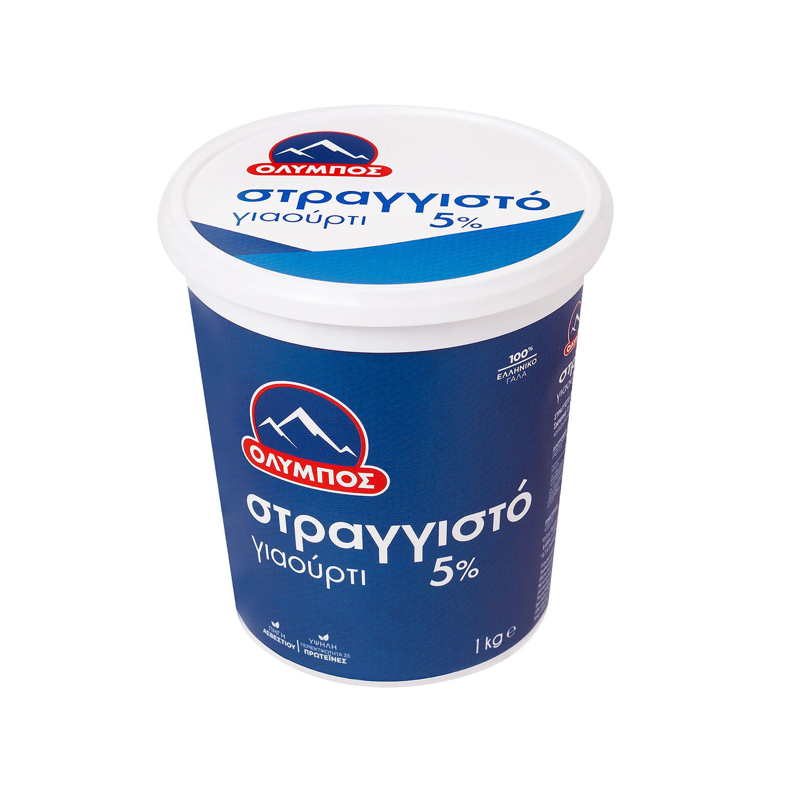 Όλυμπος στραγγιστό γιαούρτι 5% λιπαρά 1kg εικόνα 1