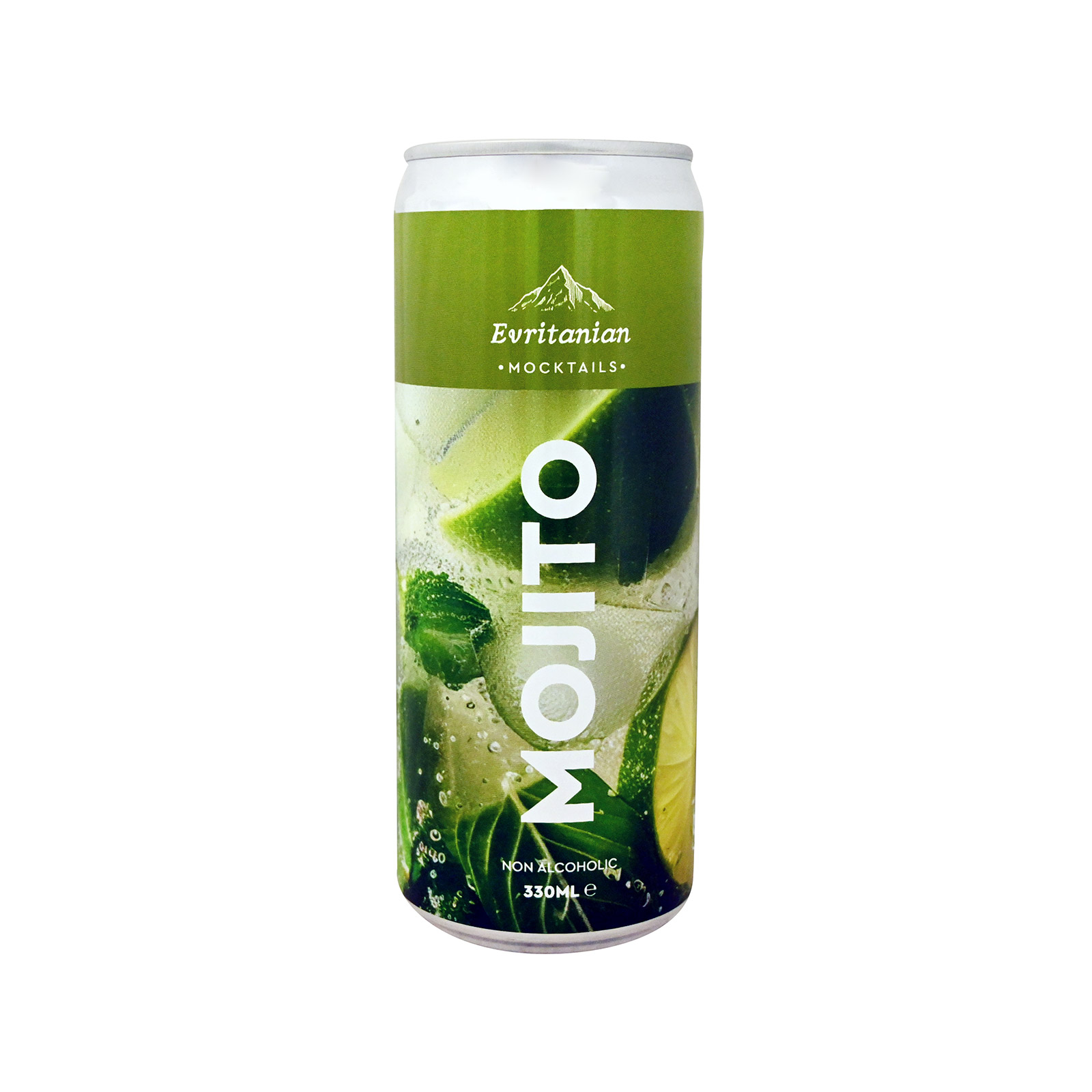 Evritanian Mocktails αναψυκτικό mojito 330ml εικόνα 1