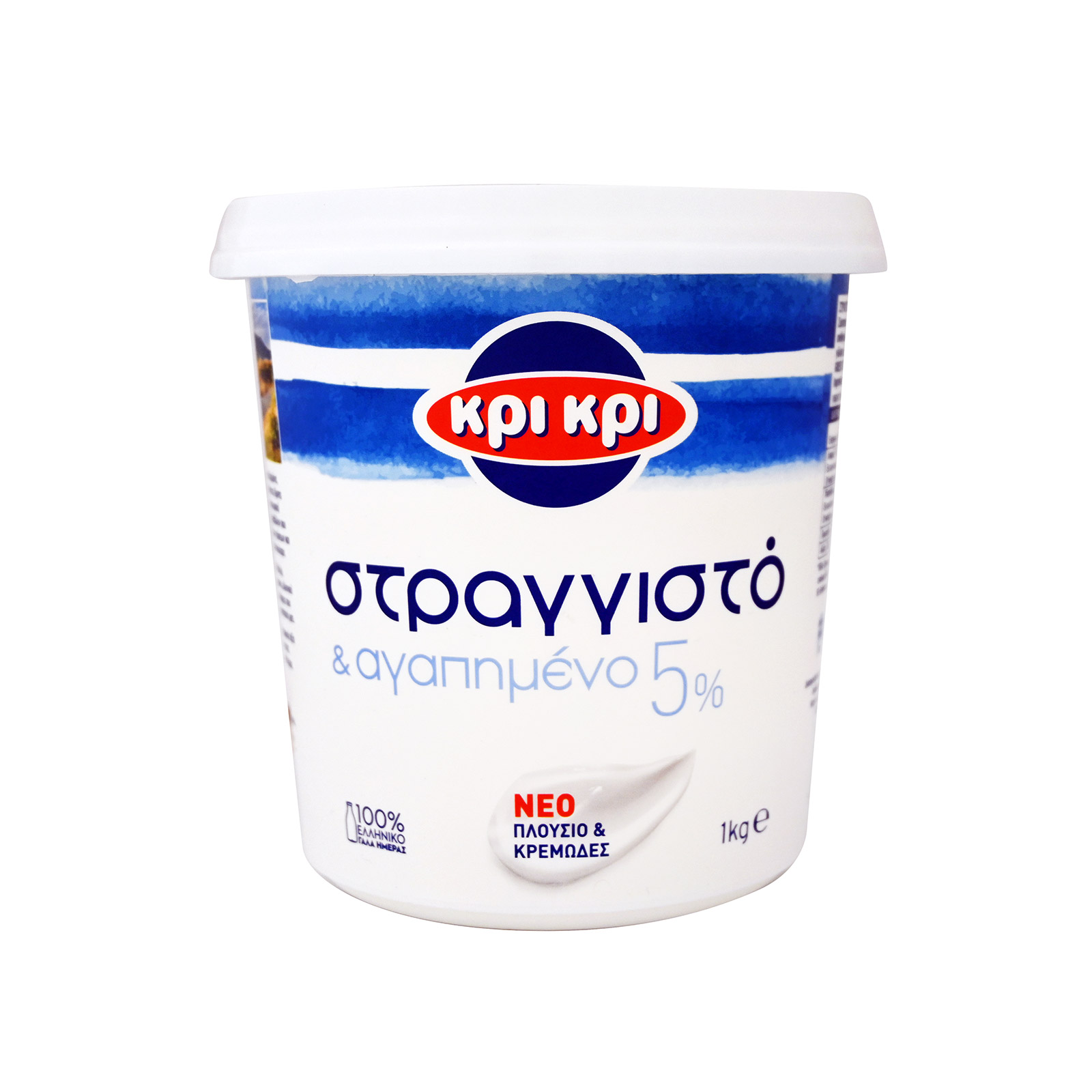 Κρι Κρι γιαούρτι στραγγιστό στραγγιστό 1kg εικόνα 1