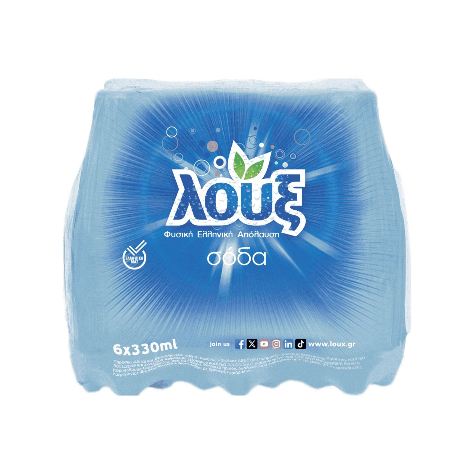 Λούξ αναψυκτικό σόδα 6x330ml εικόνα 1