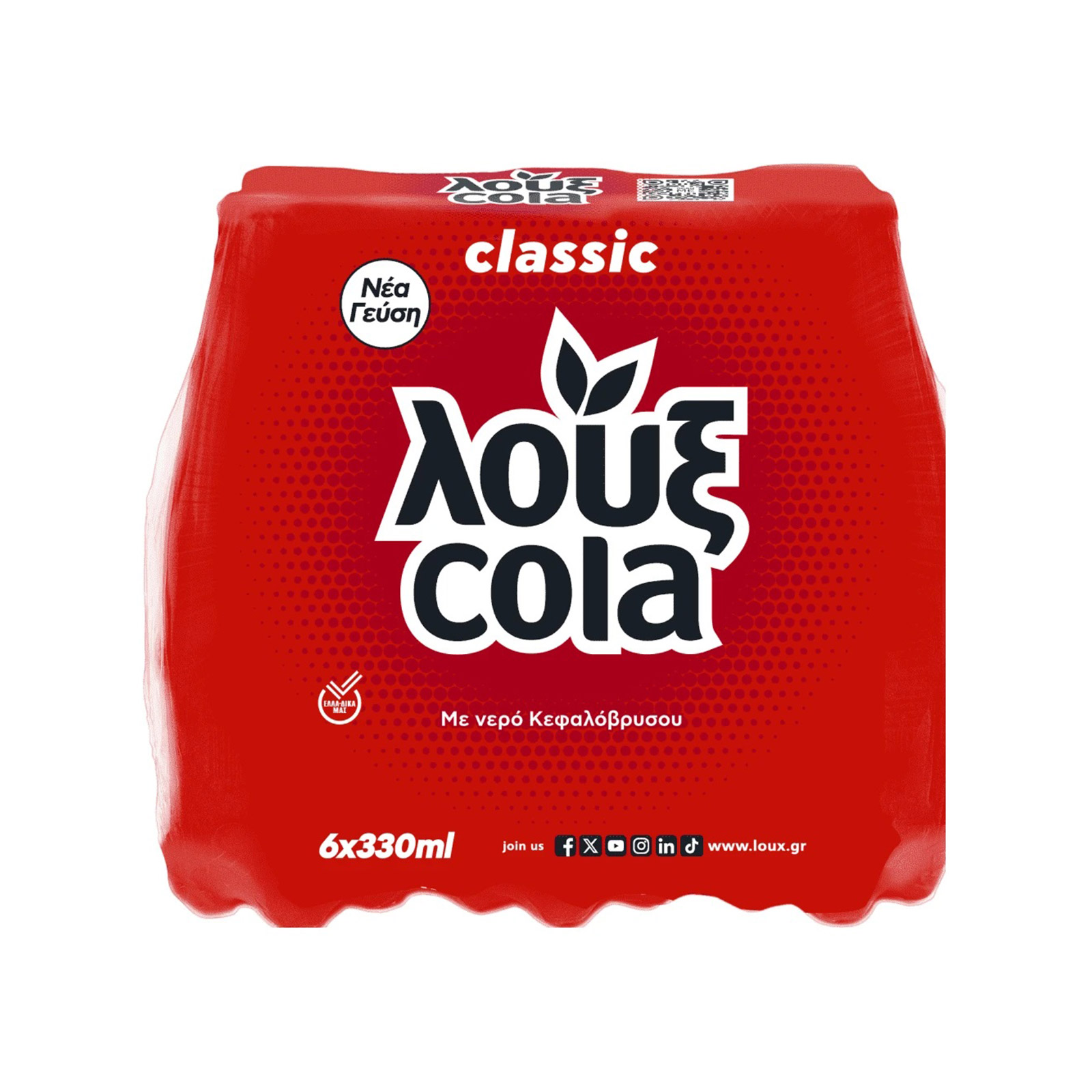 Λούξ αναψυκτικό cola 6x330ml εικόνα 1