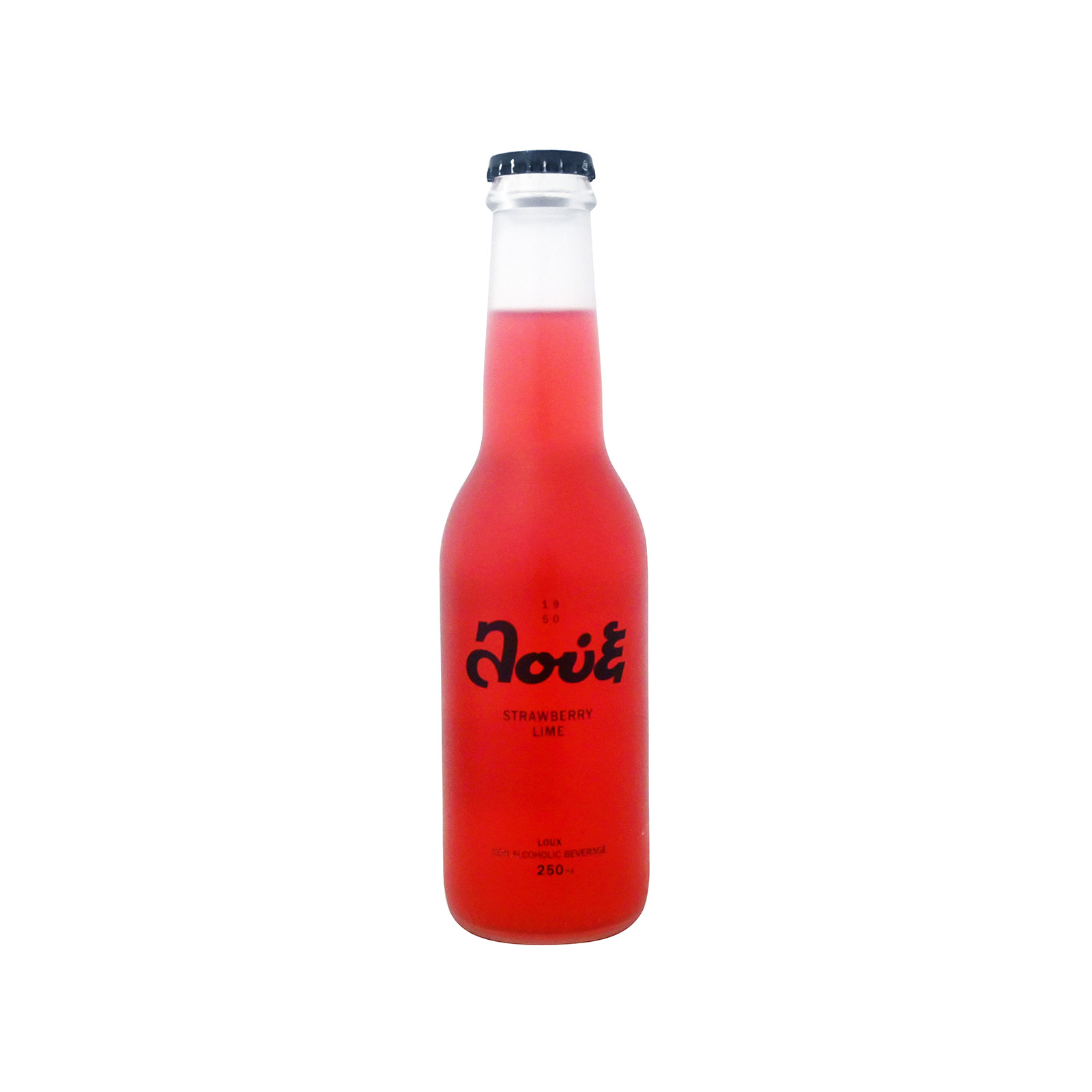 Λούξ αναψυκτικό strawberry lime flavor 250ml εικόνα 1