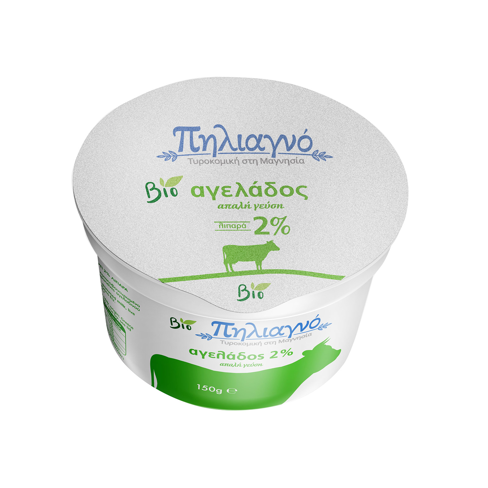 Πηλιαγνό γιαούρτι αγελάδος 2% λιπαρά 150g εικόνα 1