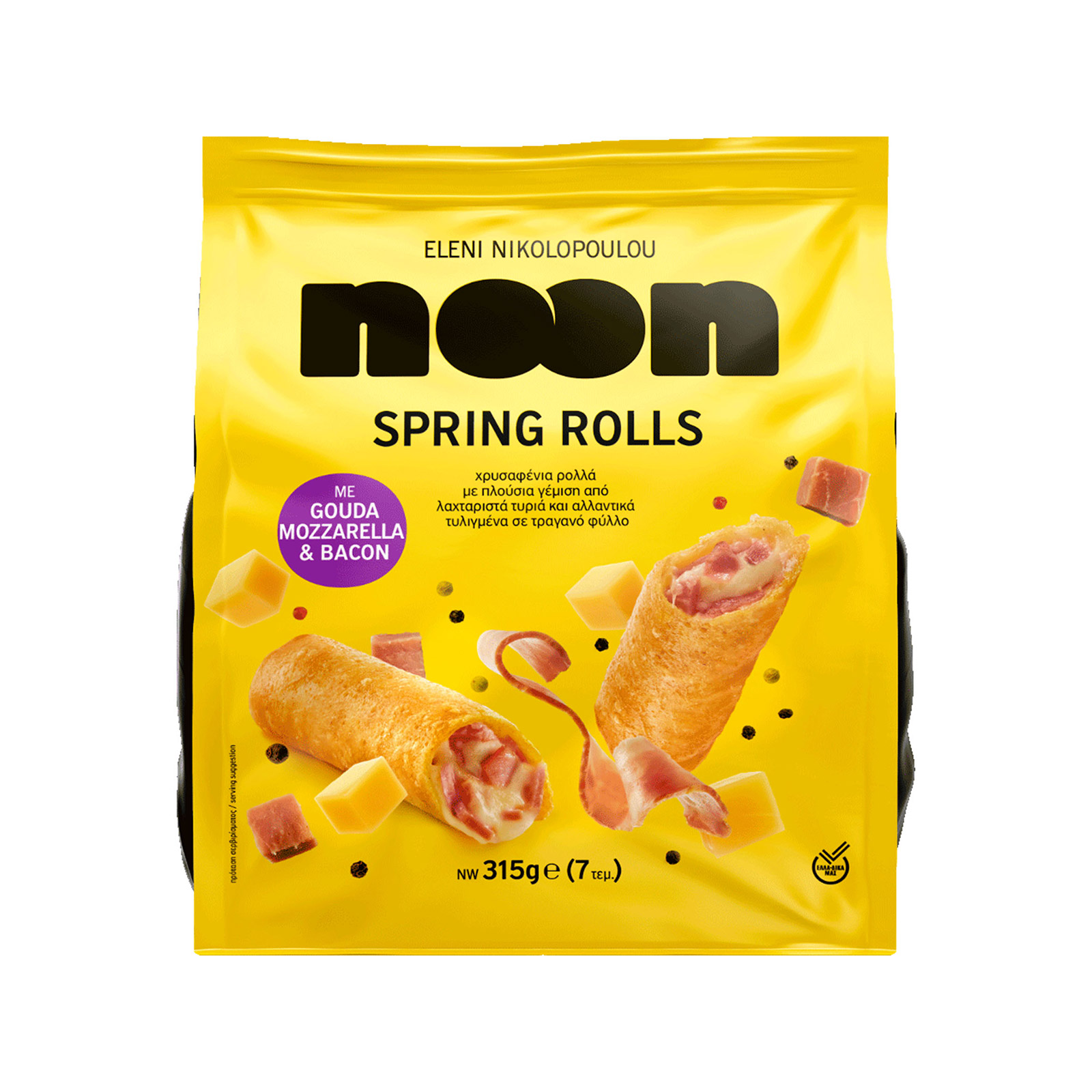 Noon Spring rolls gouda - mozzarella & bacon 315g εικόνα 1