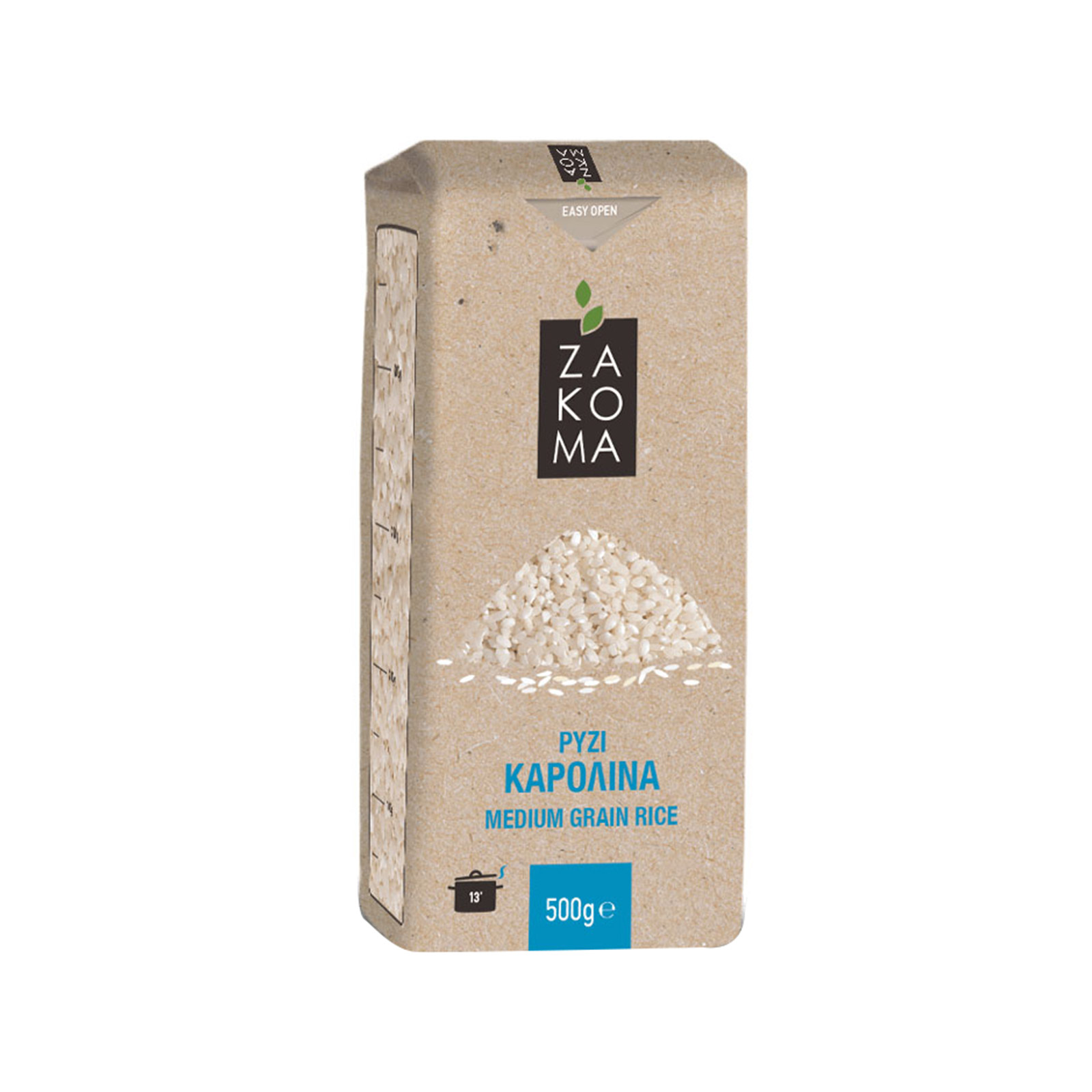 Ζακόμα ρύζι καρολίνα 500g εικόνα 1