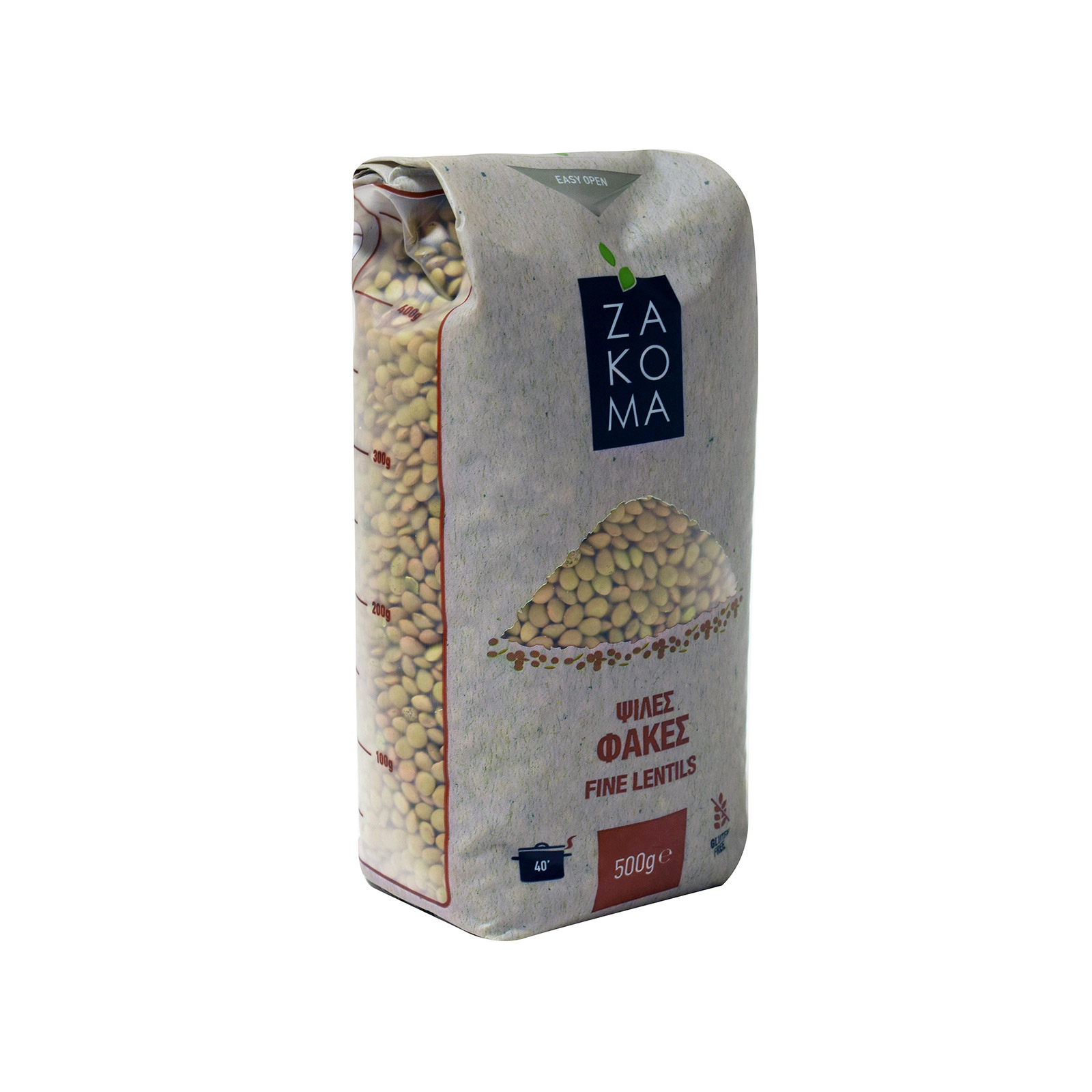 Ζακόμα φακές ψιλές όσπρια 500g εικόνα 1