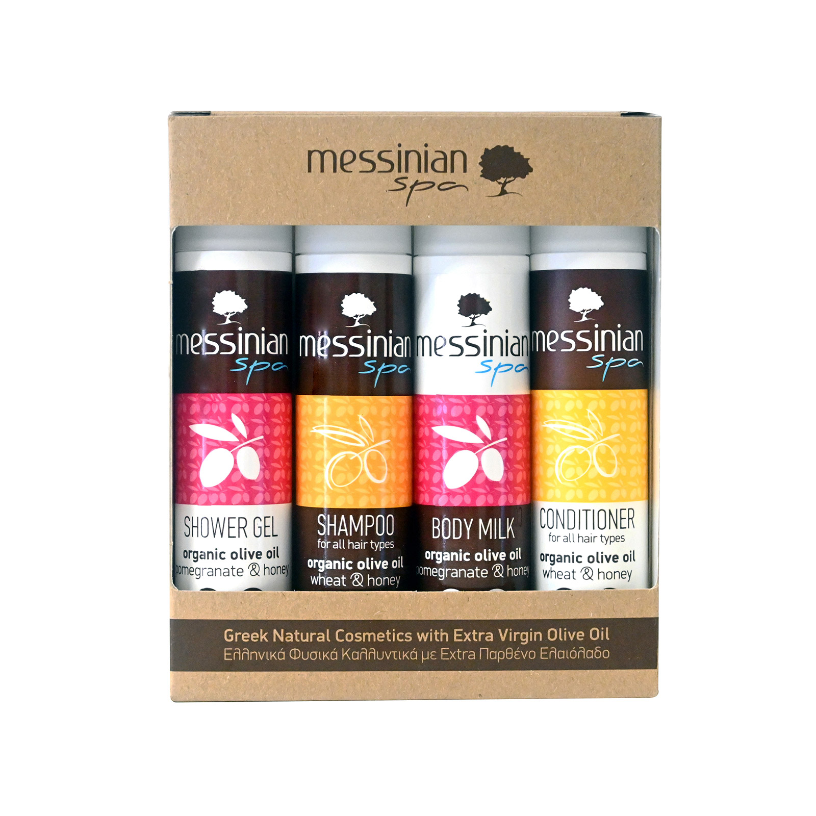 Messinian Spa σετ ταξιδίου 4x55ml εικόνα 1