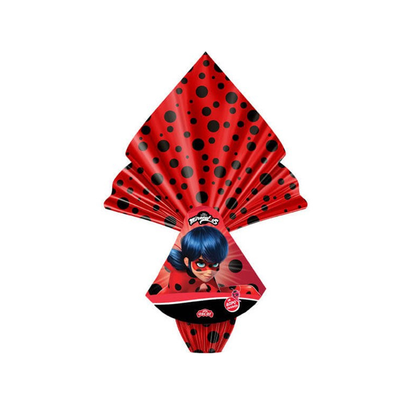 Oscar Miraculous lady bug σοκολατένιο αυγό 150g εικόνα 1