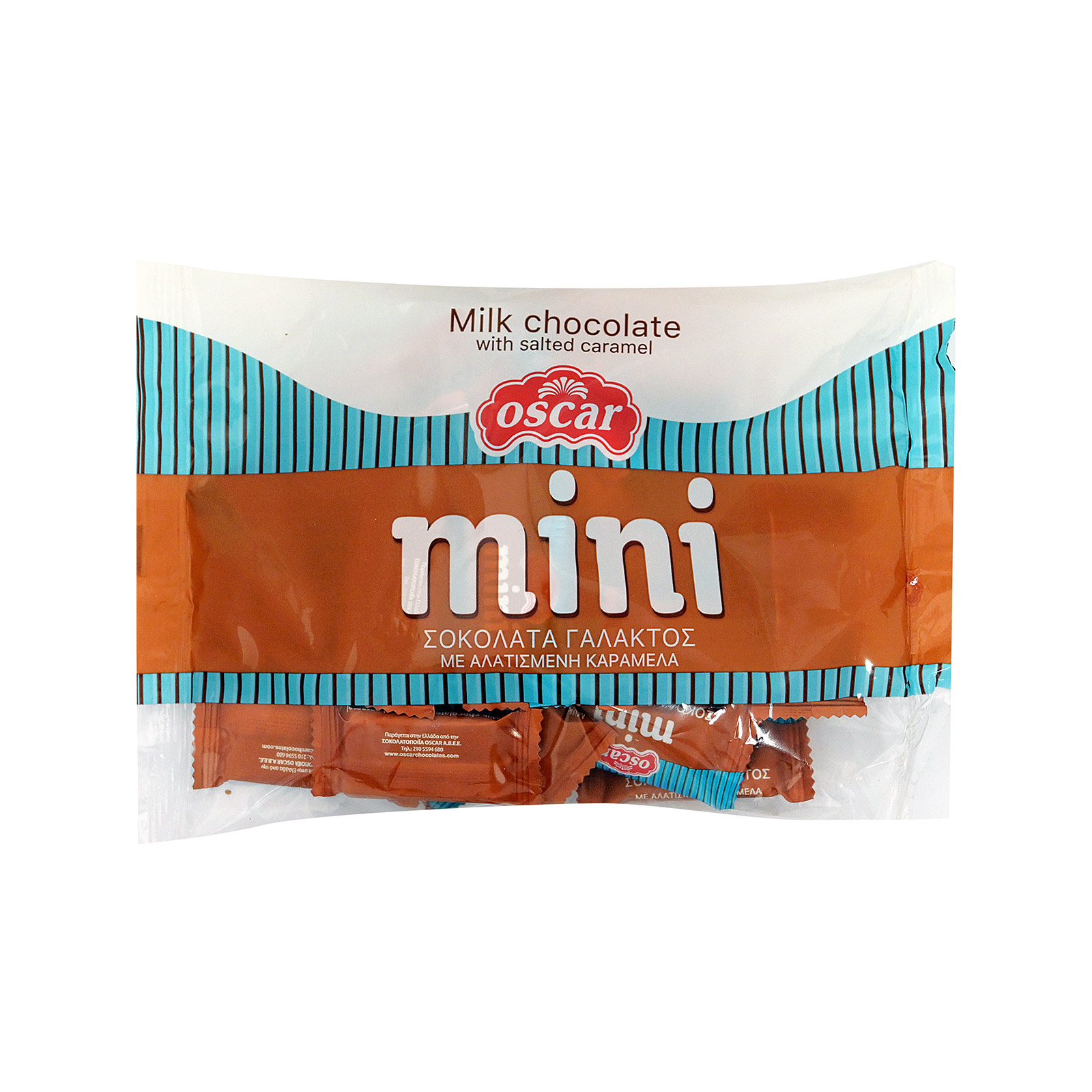 Oscar Μίνι σοκολατάκια γάλακτος αλατισμένη καραμέλα 250g εικόνα 1