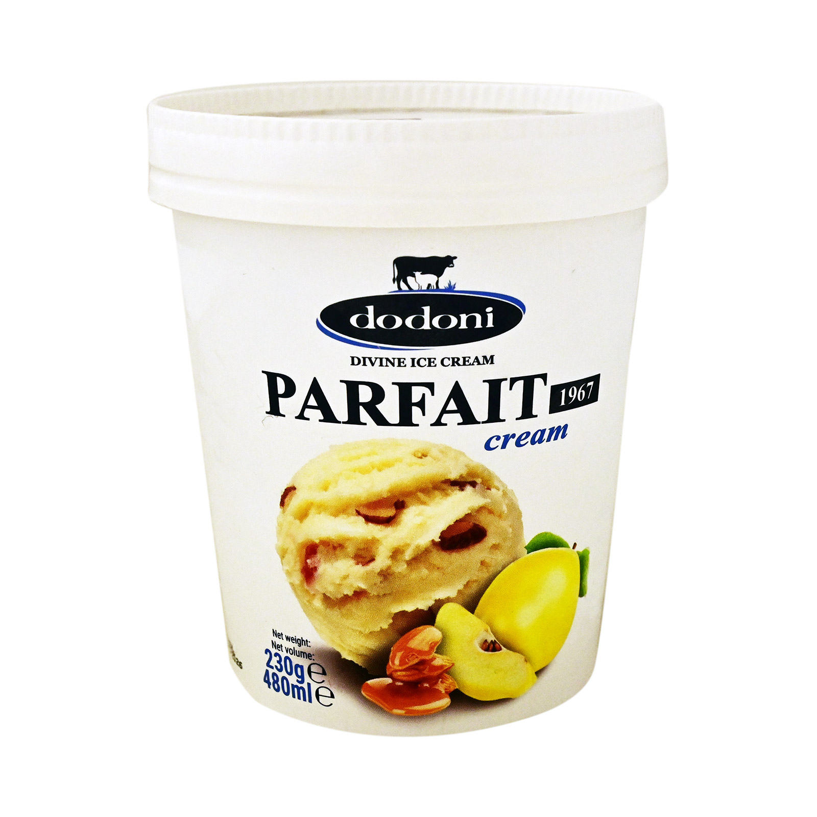 Δωδώνη Παγωτό παγωτό οικογενειακό parfait cream 480ml εικόνα 1