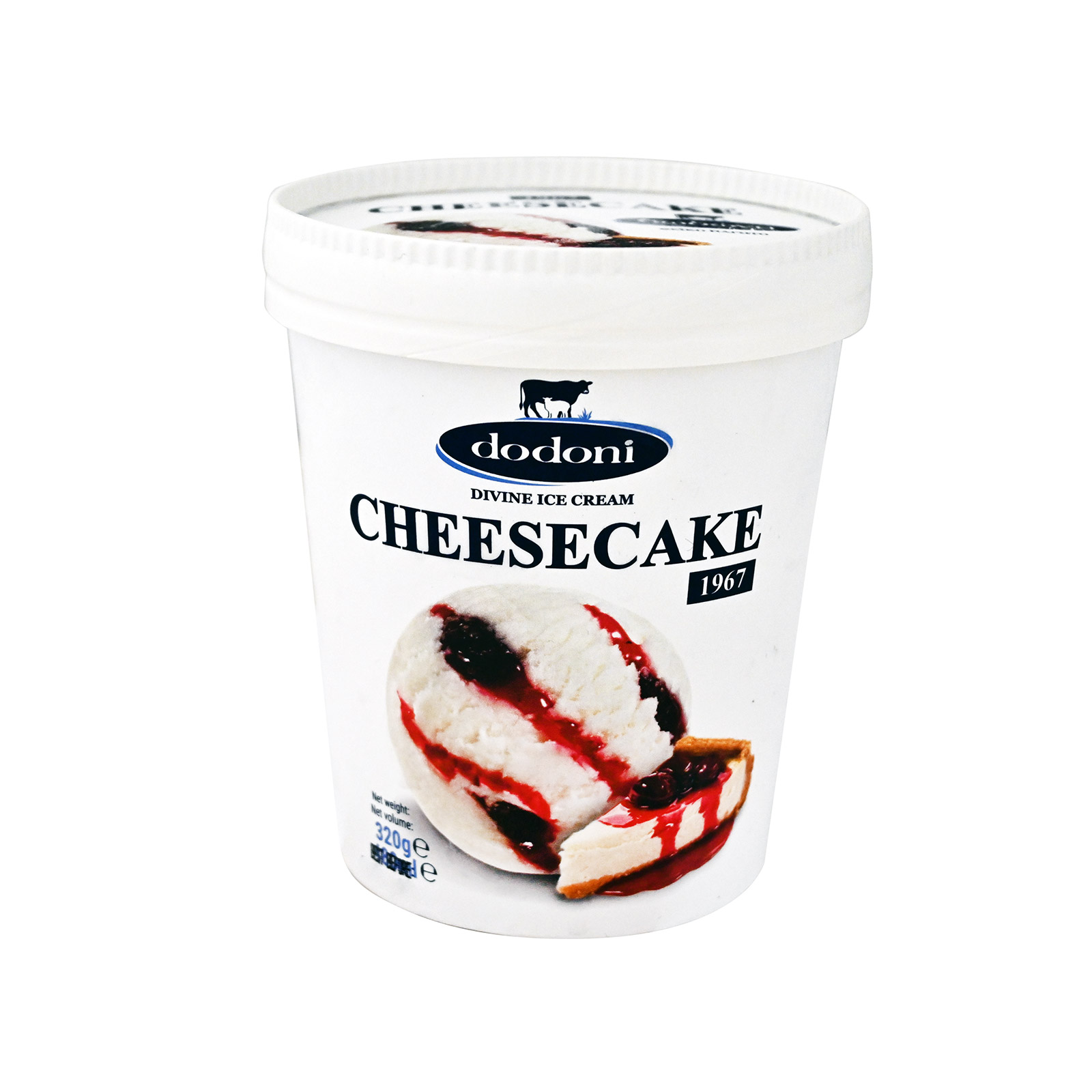 Δωδώνη παγωτό οικογενειακό cheesecake 480ml εικόνα 1