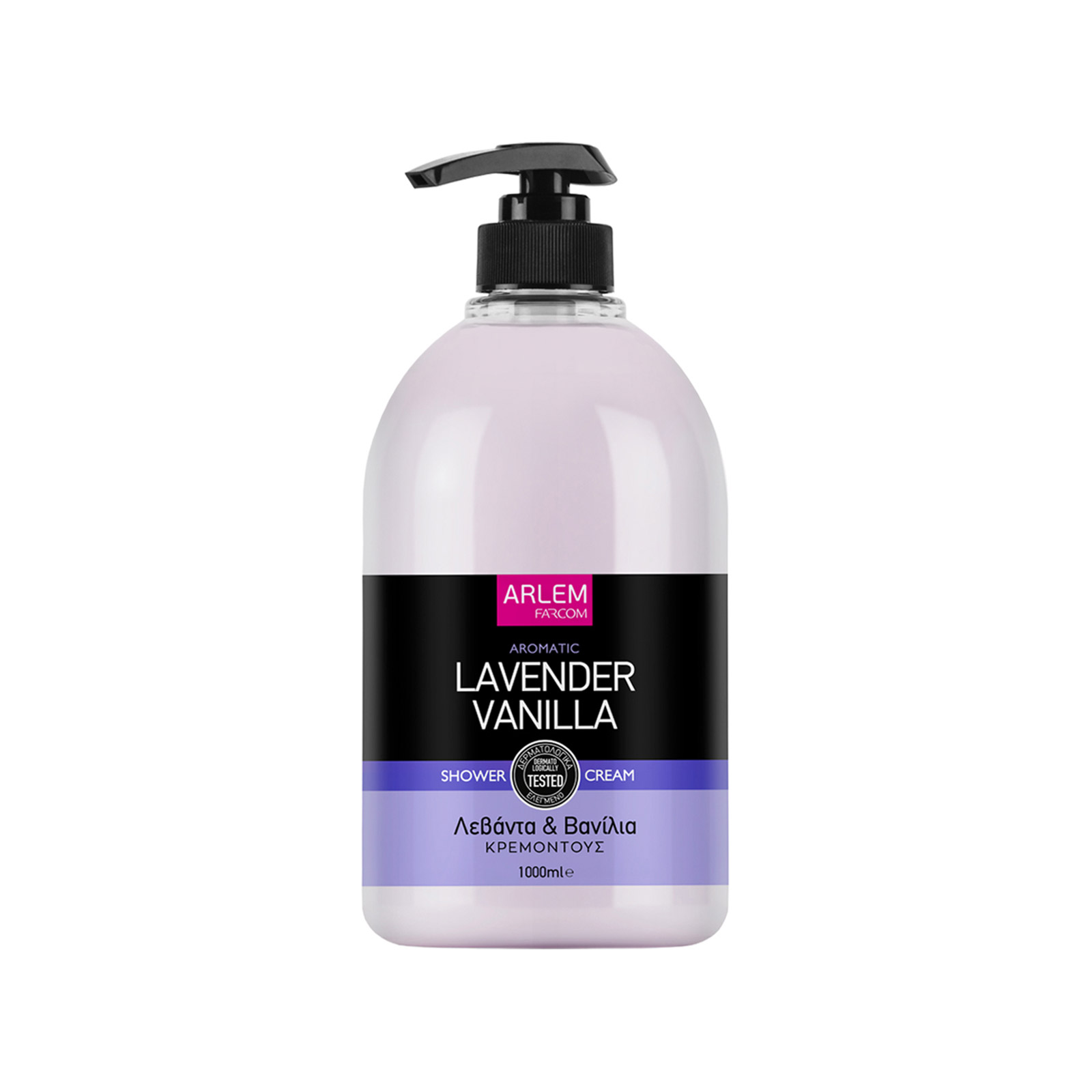 Arlem κρεμοντούς λεβάντα & βανίλια 1000ml εικόνα 1