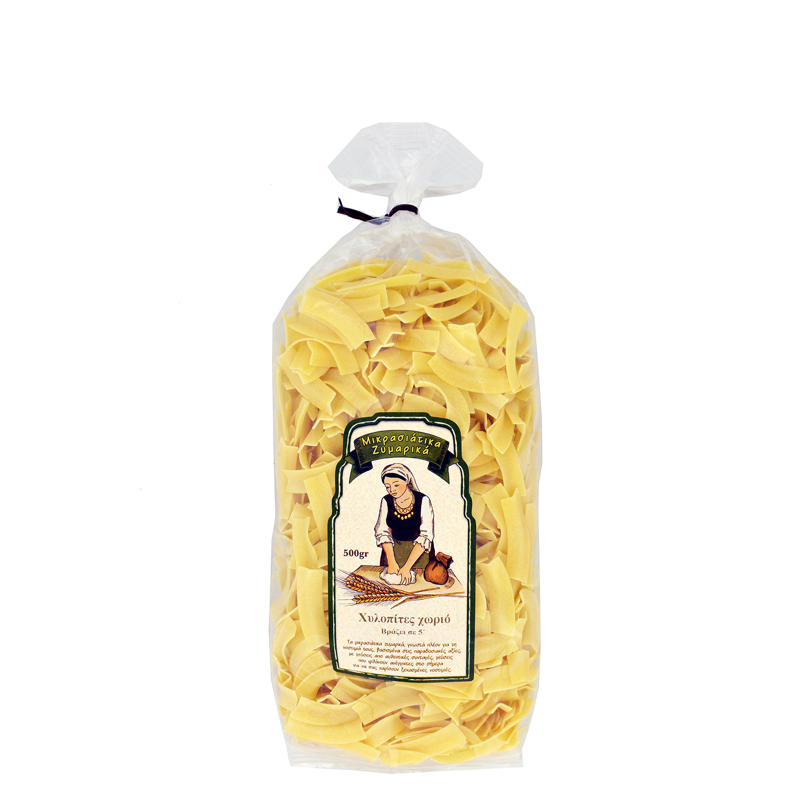 Σεραφείμ Μικρασιάτικα Ζυμαρικά χυλοπίτες χωριό 500g εικόνα 1
