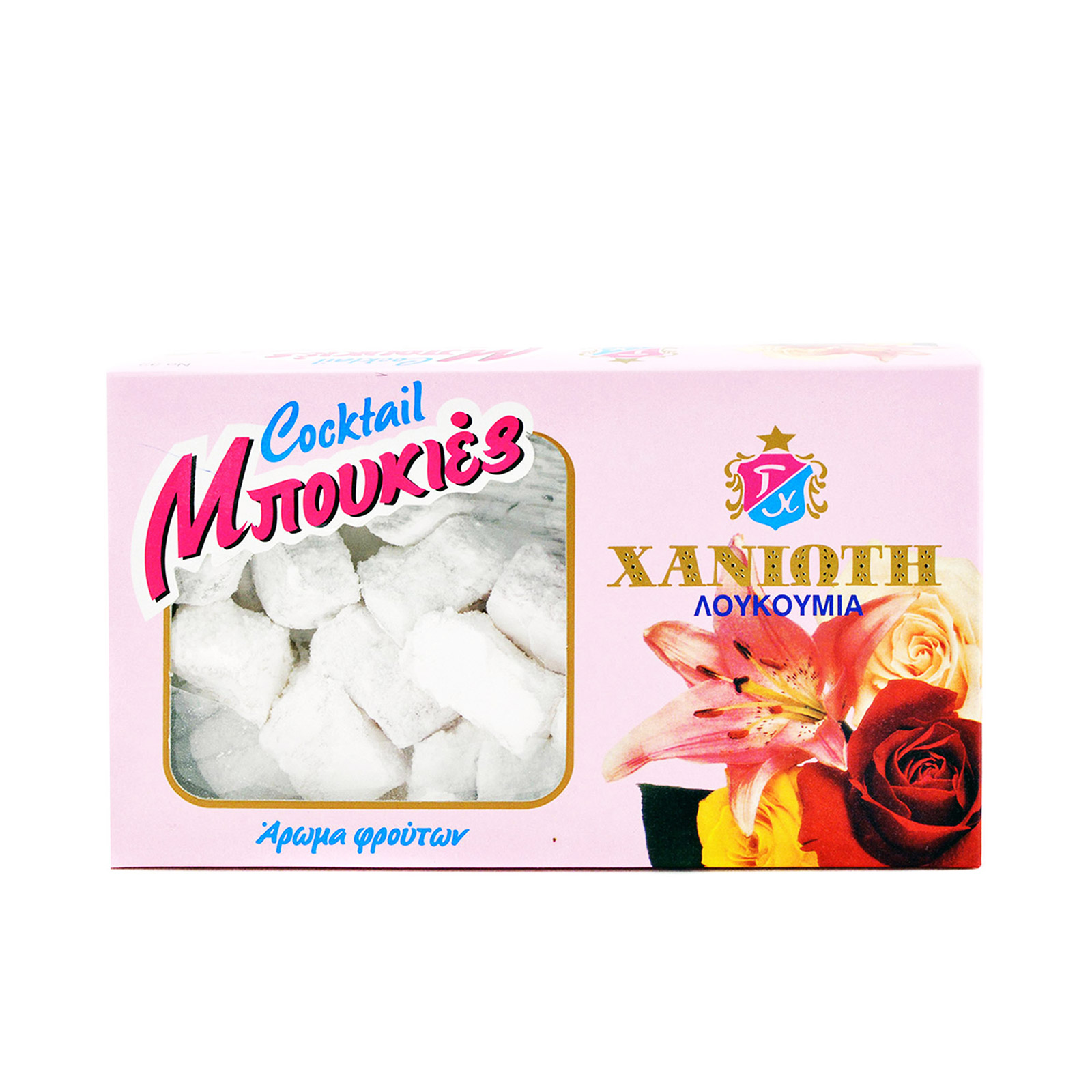 Χανιώτη Μπουκιές λουκούμια νο 32/ άρωμα φρούτων 450g εικόνα 1