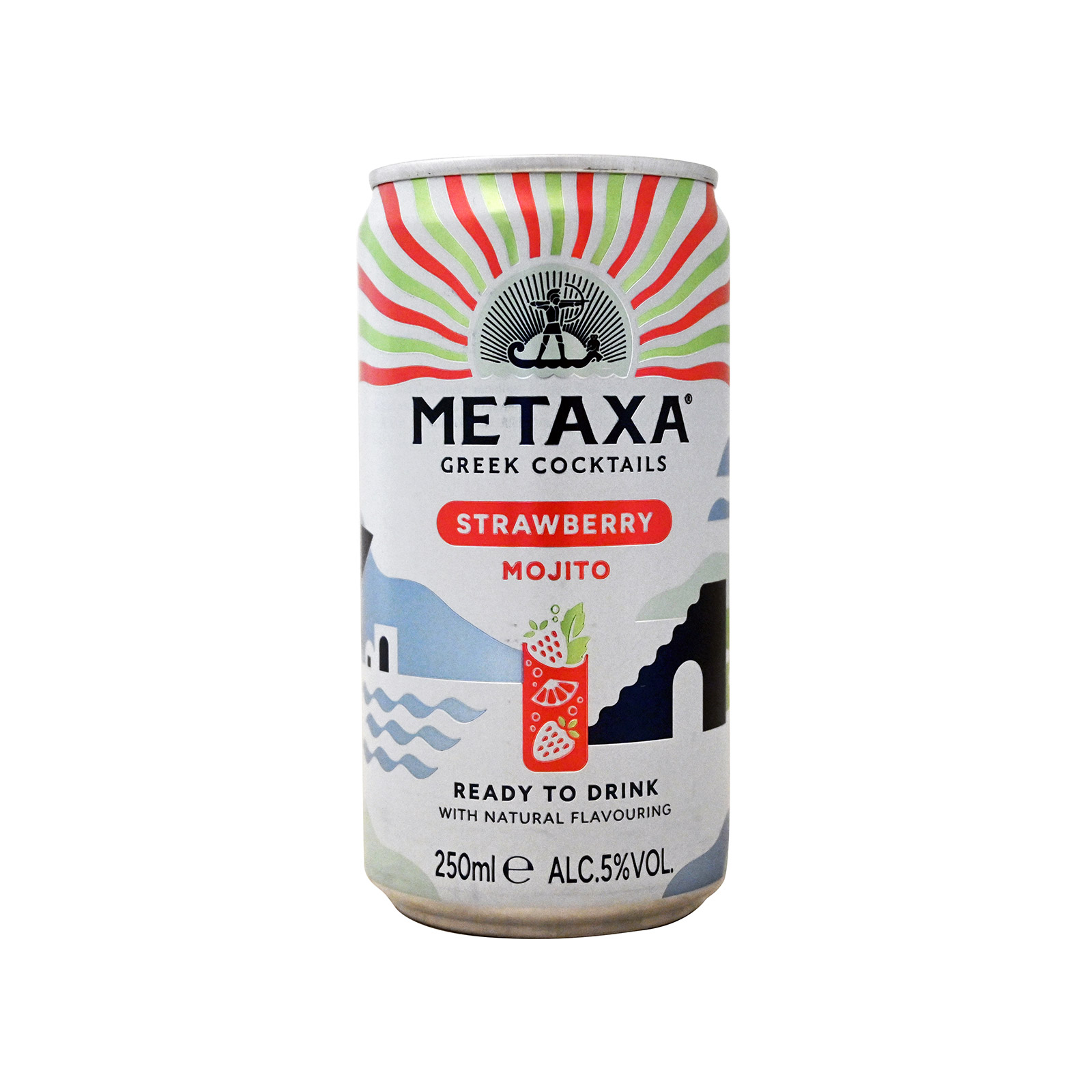 Metaxa mojito strawberry 250ml εικόνα 1