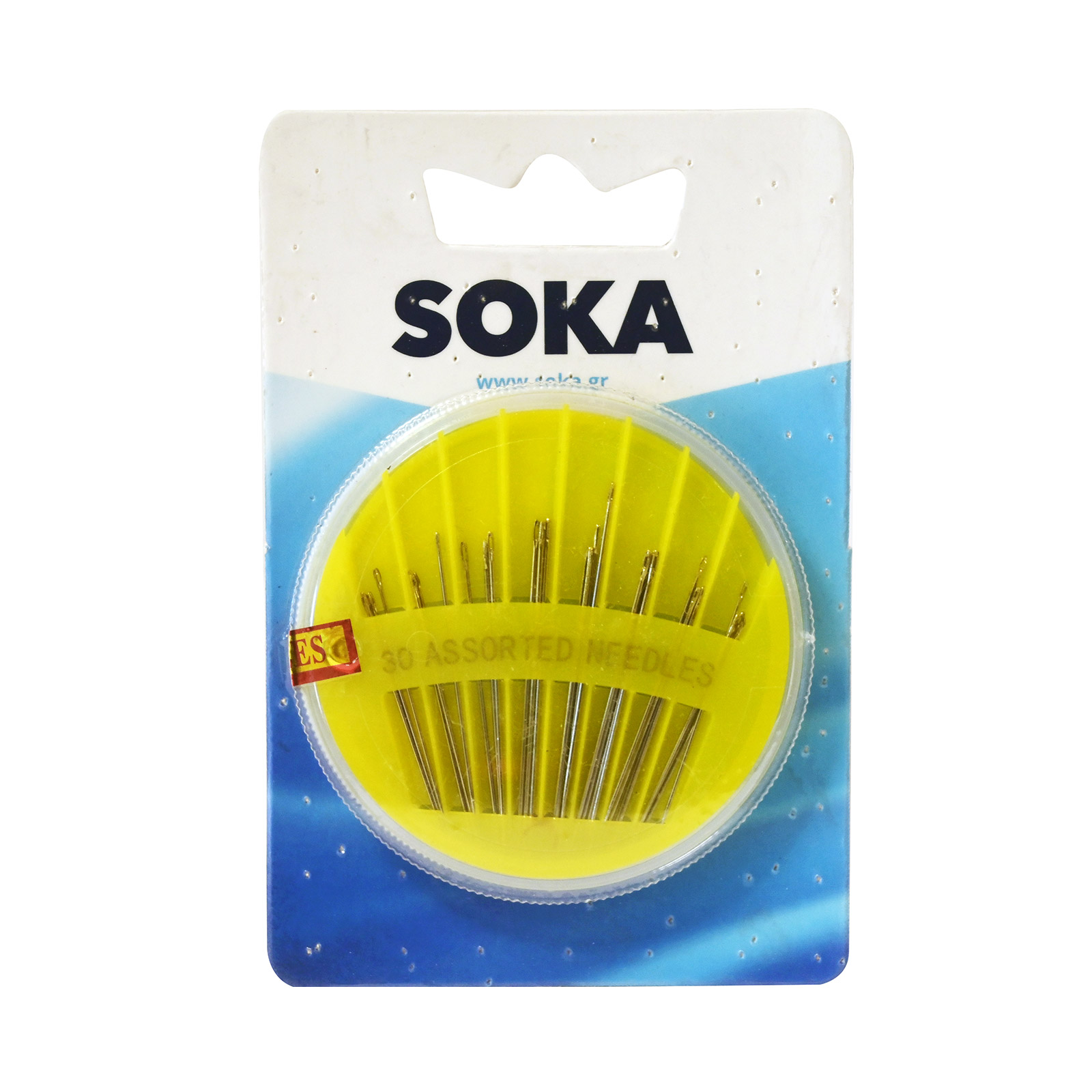 Soka βελόνες ραφής ασορτί 30τεμ εικόνα 1