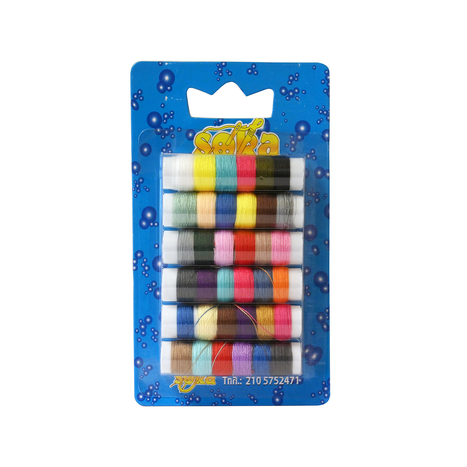 Soka μασουρακι κλωστη 36 χρώματα εικόνα 1