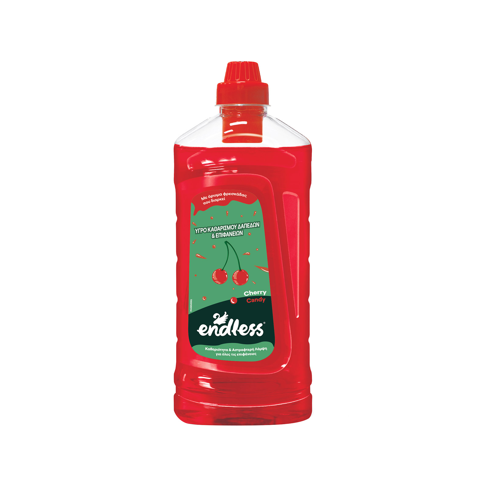 Endless υγρό γενικού καθαρισμού cherry candy 1lt εικόνα 1