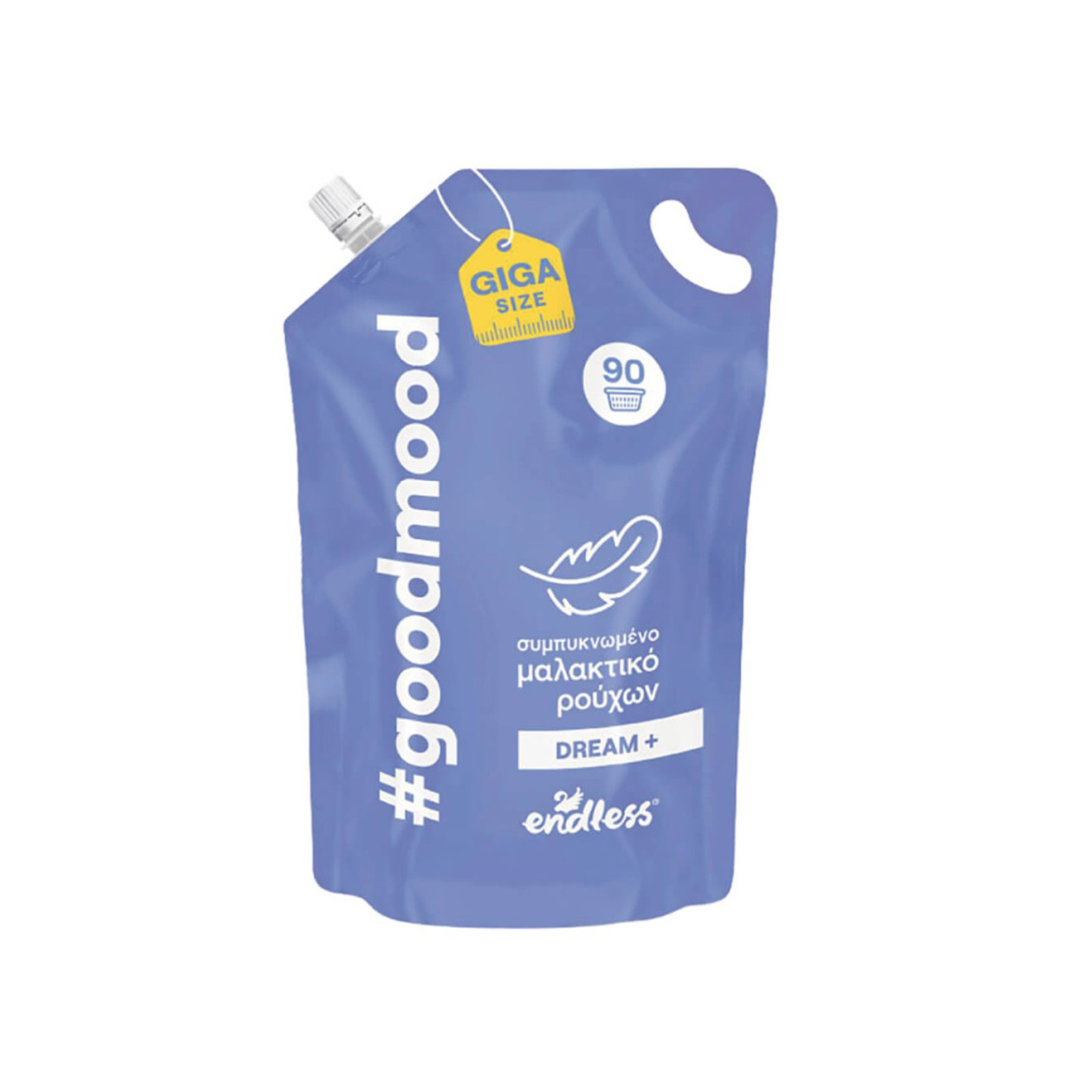Endless Goodmood μαλακτικό ρούχων συμπυκνωμένο dream+ 2lt εικόνα 1
