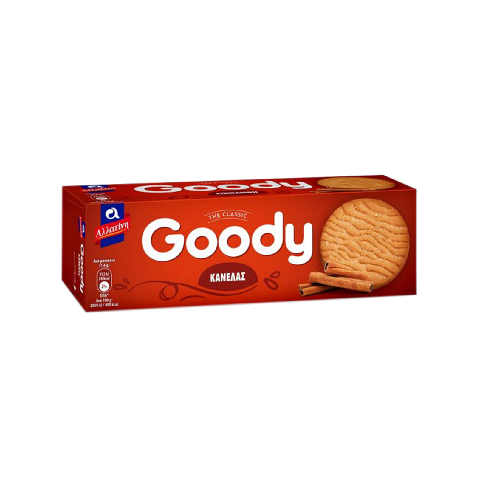 Αλλατίνη Goody μπισκότα κανέλας 185g εικόνα 1