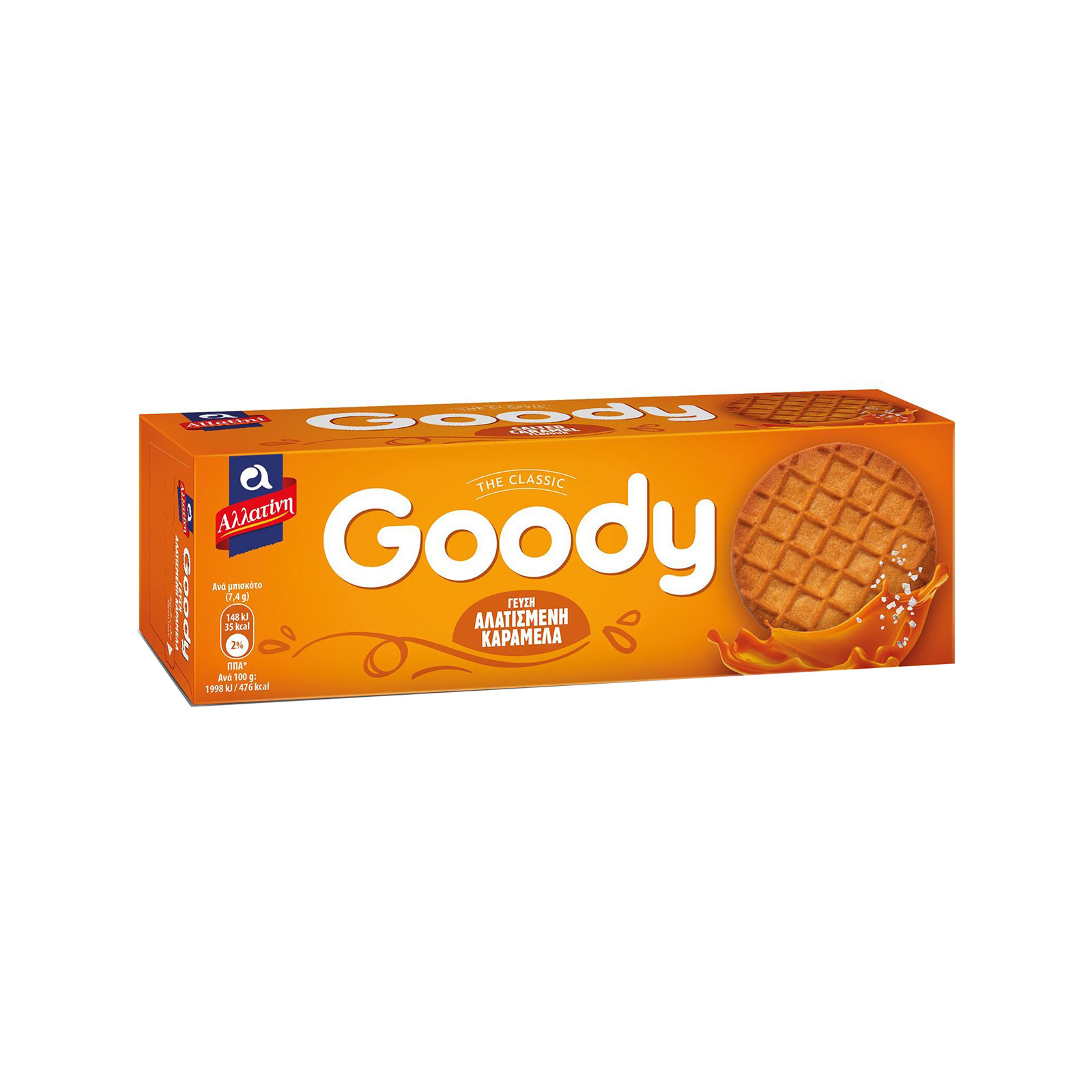 Αλλατίνη Goody μπισκότα αλατισμένη καραμέλα 185τεμ εικόνα 1