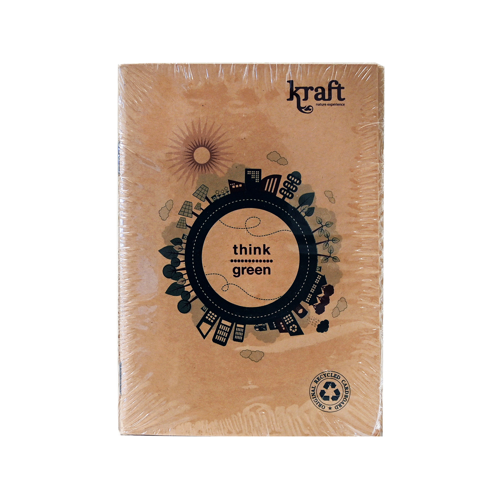 A&G Kraft A6 τετράδιο ριγέ 20 φύλλα εικόνα 1