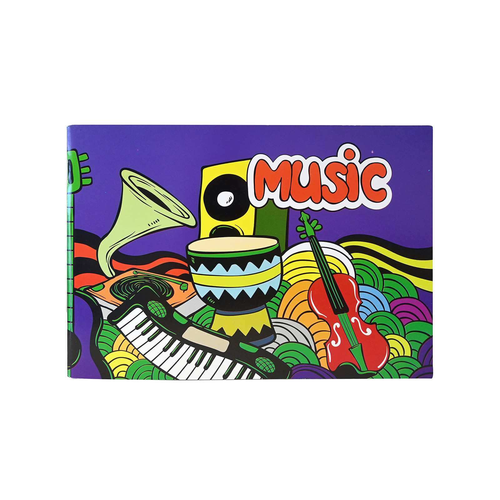 A&G Β5 τετράδιο μουσικής 40 φύλλα εικόνα 1