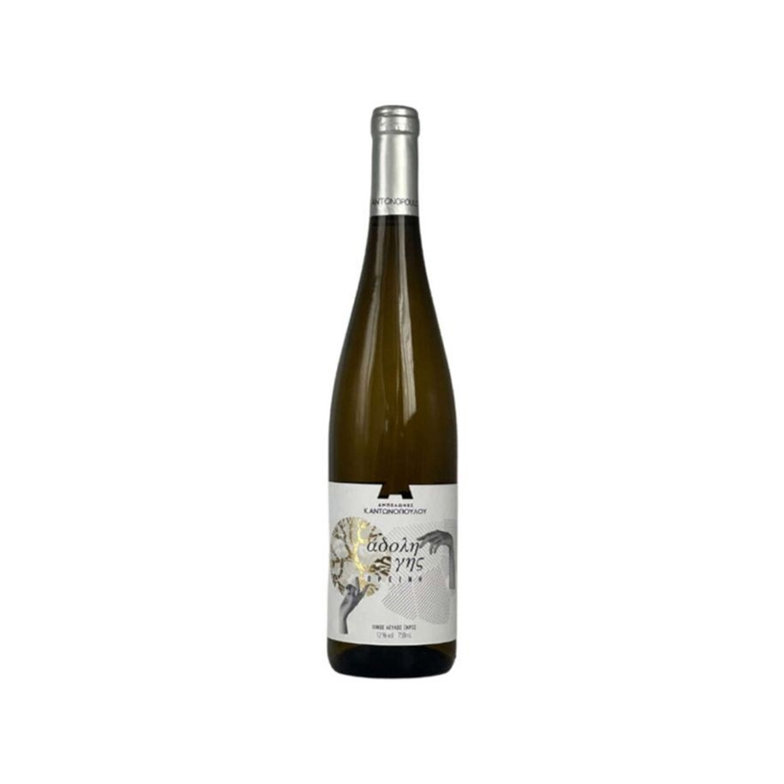Antonopoulos Άδολη γης οίνος ξηρός λευκός 750ml εικόνα 1