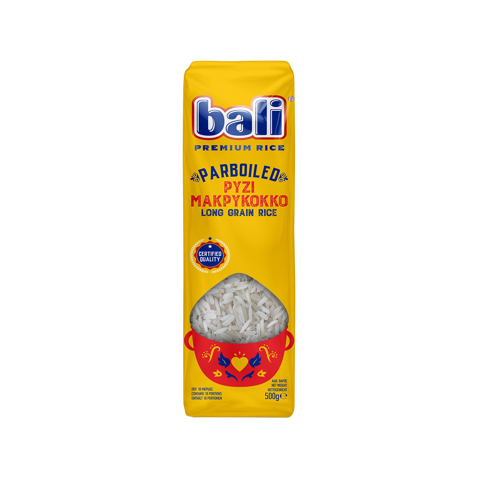 Bali ρύζι parboiled μακρύκοκκο 500g εικόνα 1