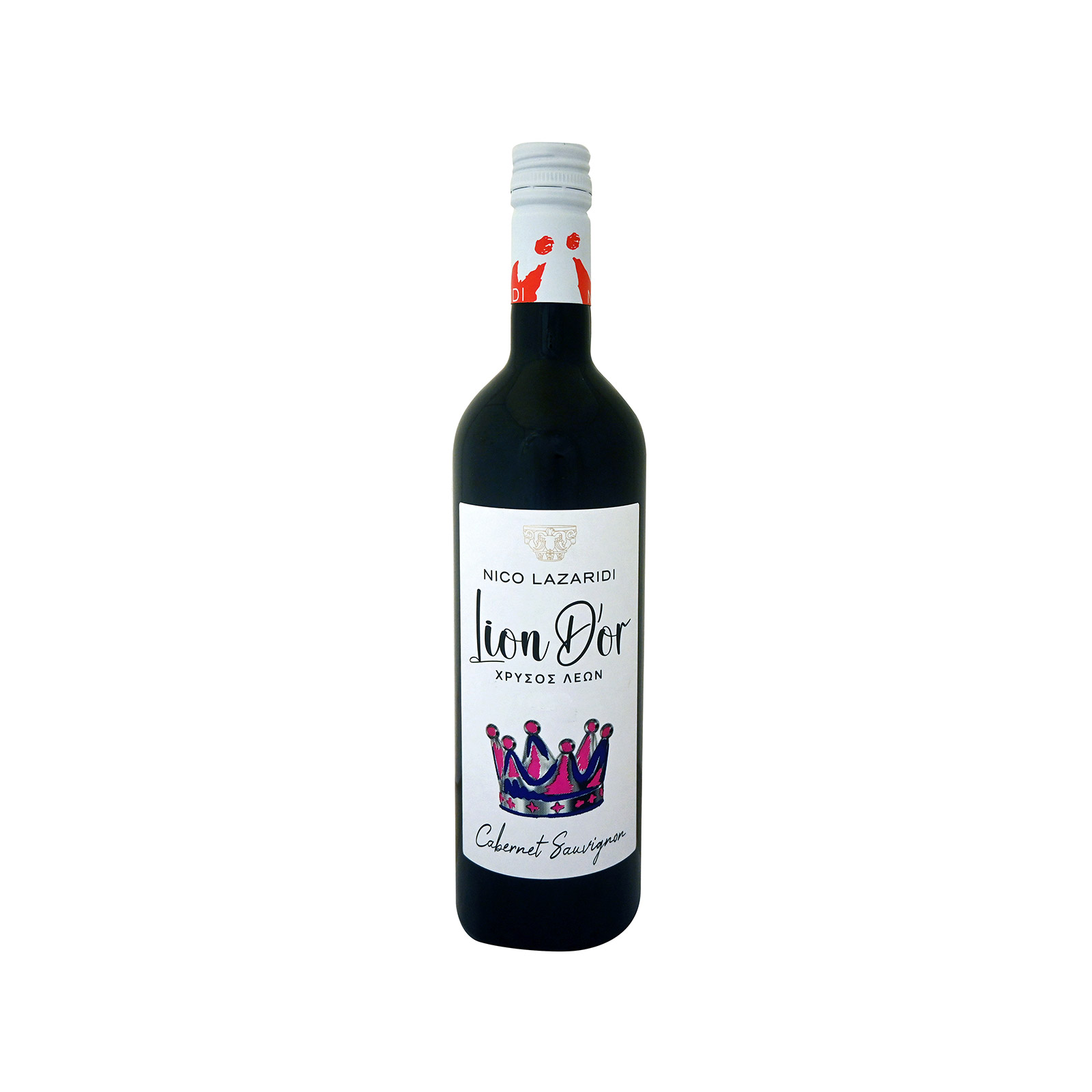 Nico Lazaridi Χρυσός Λέων κρασί ερυθρό ξηρό 750ml εικόνα 1