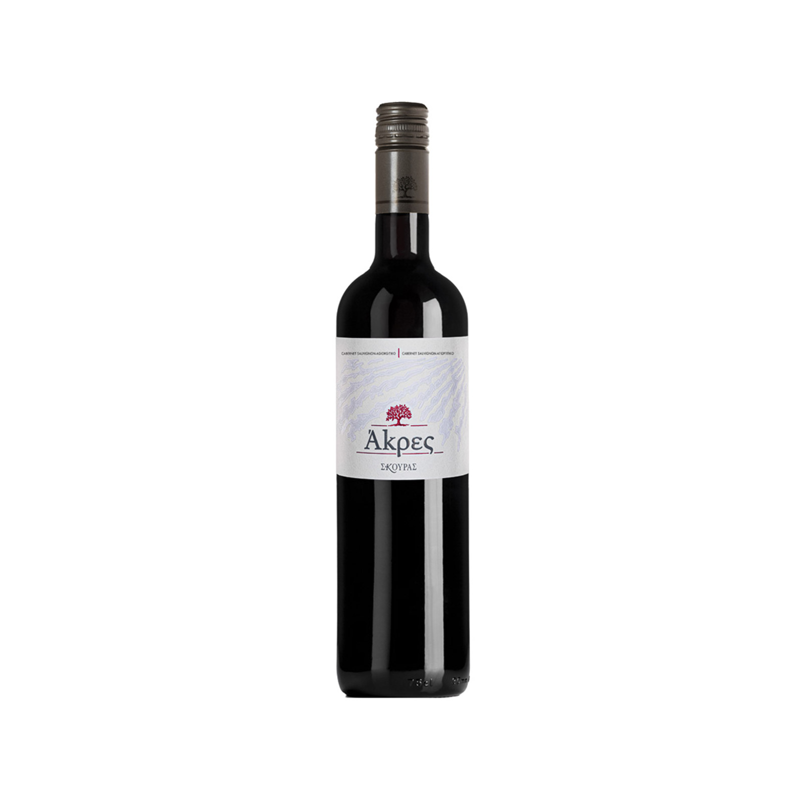 Σκούρας Άκρες οίνος ερυθρός cabernet sauvignon, Αγιωργίτικος 750ml εικόνα 1