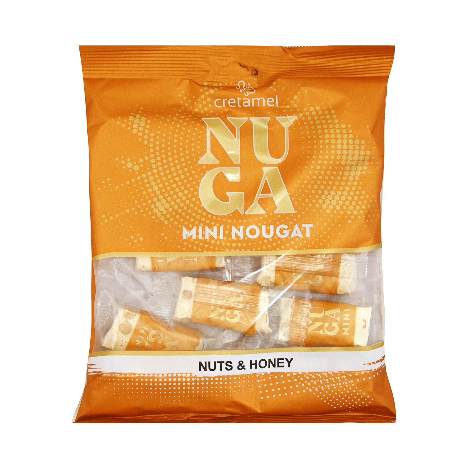 Cretamel Mini nugat μαντολάτο nuts & honey 200g εικόνα 1