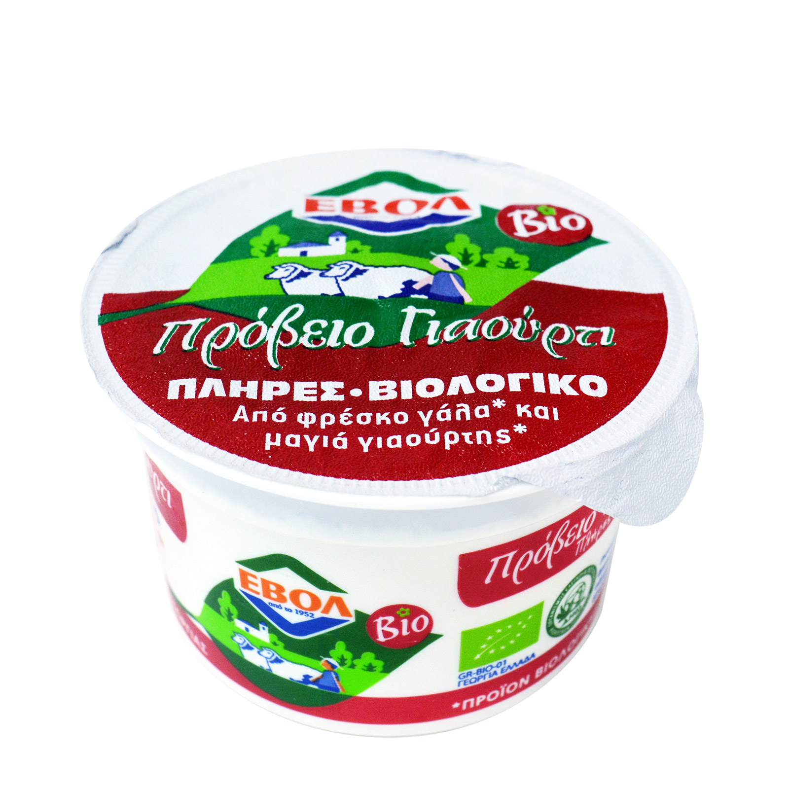 Εβόλ γιαούρτι πρόβειο πλήρες 190g εικόνα 1