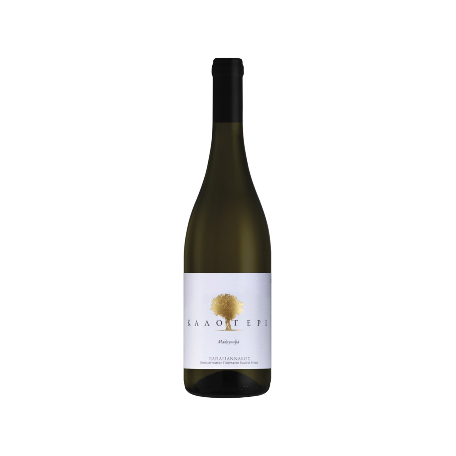 Παπαγιαννάκος Καλογέρι οίνος λευκός ξηρός Μαλαγουζιά 750ml εικόνα 1