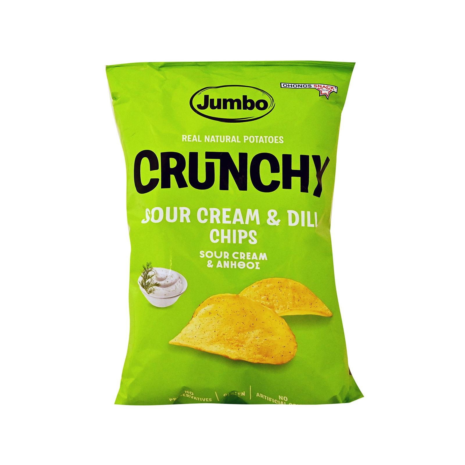 Jumbo Crunchy potato chips Crunchy 90g image 1