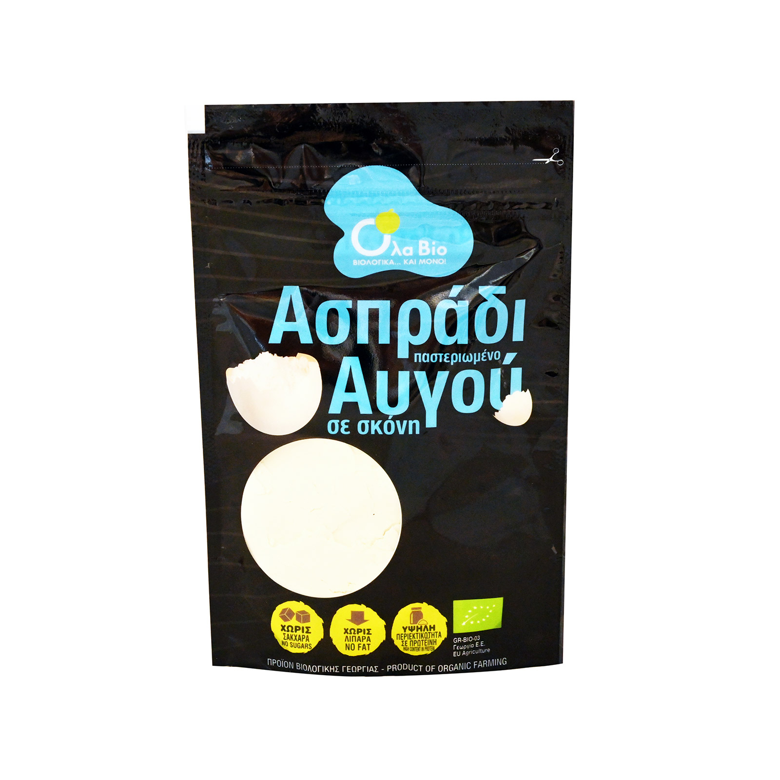 Όλα Bio ασπράδι αυγού σκόνη 50g εικόνα 1