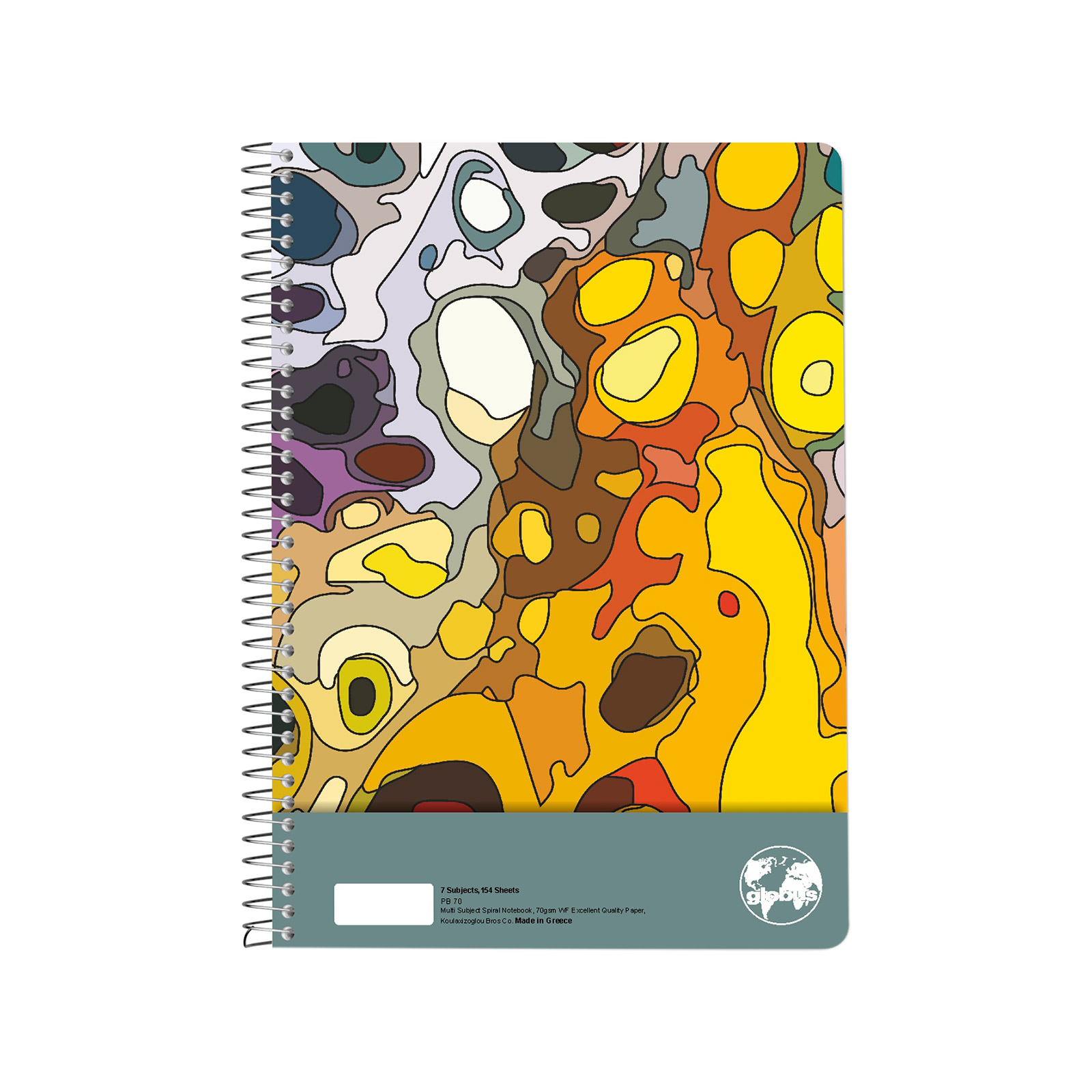 Globus Tectra spiral notebook A4 2 subjects image 1