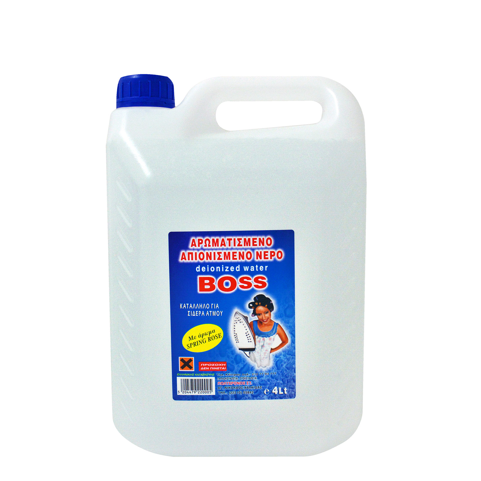 Boss νερό απιονισμένο άρωμα spring rose 4lt εικόνα 1