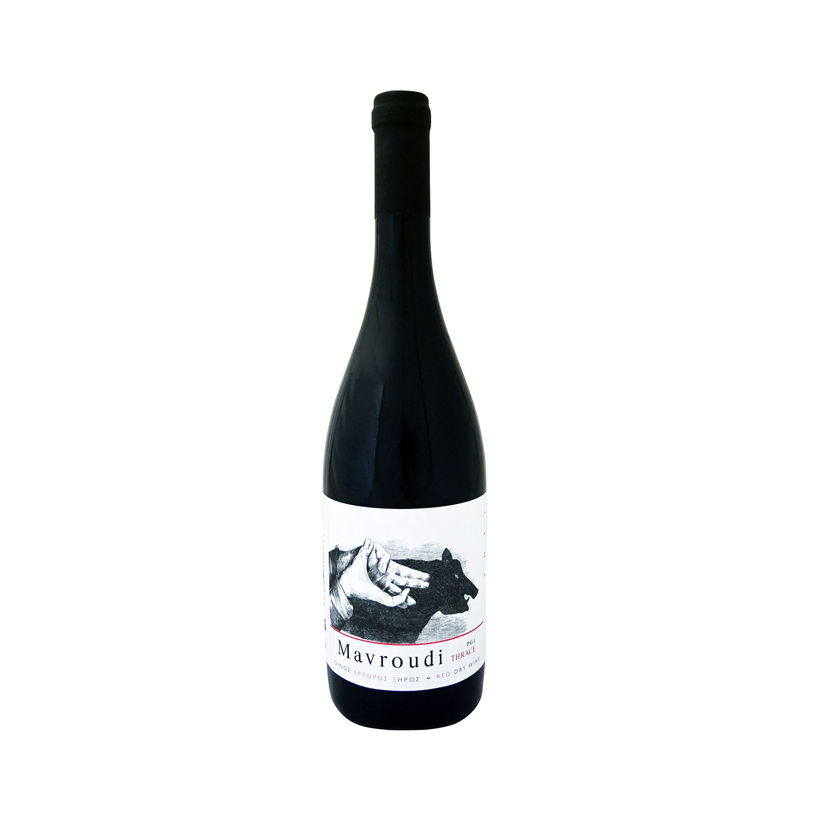 Vourvoukelli Mavroudi οίνος ερυθρός ξηρός 750ml εικόνα 1