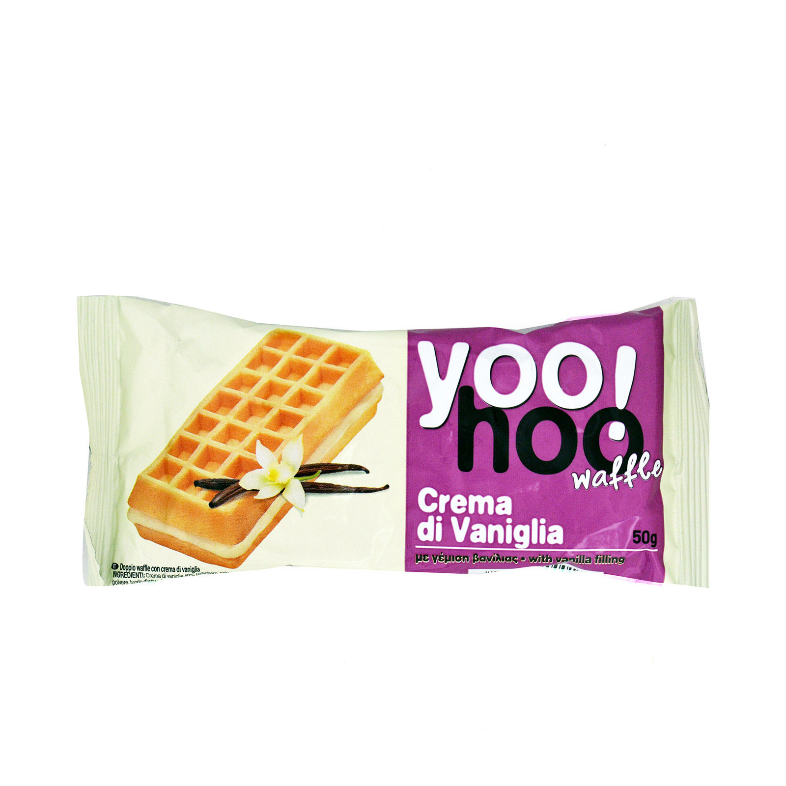 Yoo Moo βάφλα crema di vaniglia 52g εικόνα 1