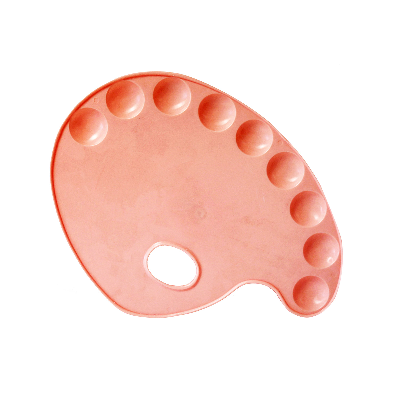 011 παλέτα για μπογιές οβάλ 9 θέσεων εικόνα 1