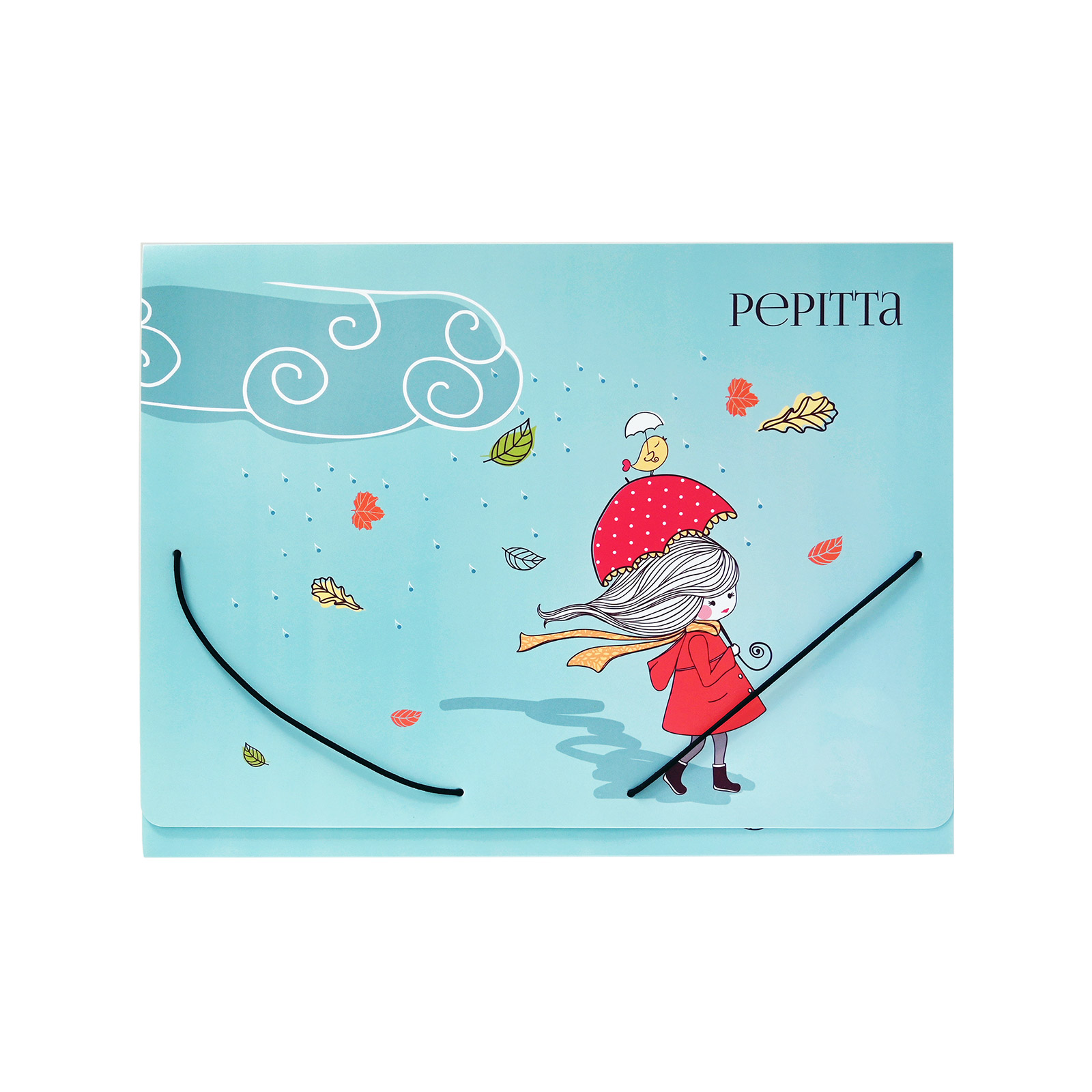 A&G Autumn pepitta α4 φάκελος αρχειοθέτησης με λάστιχο εικόνα 1