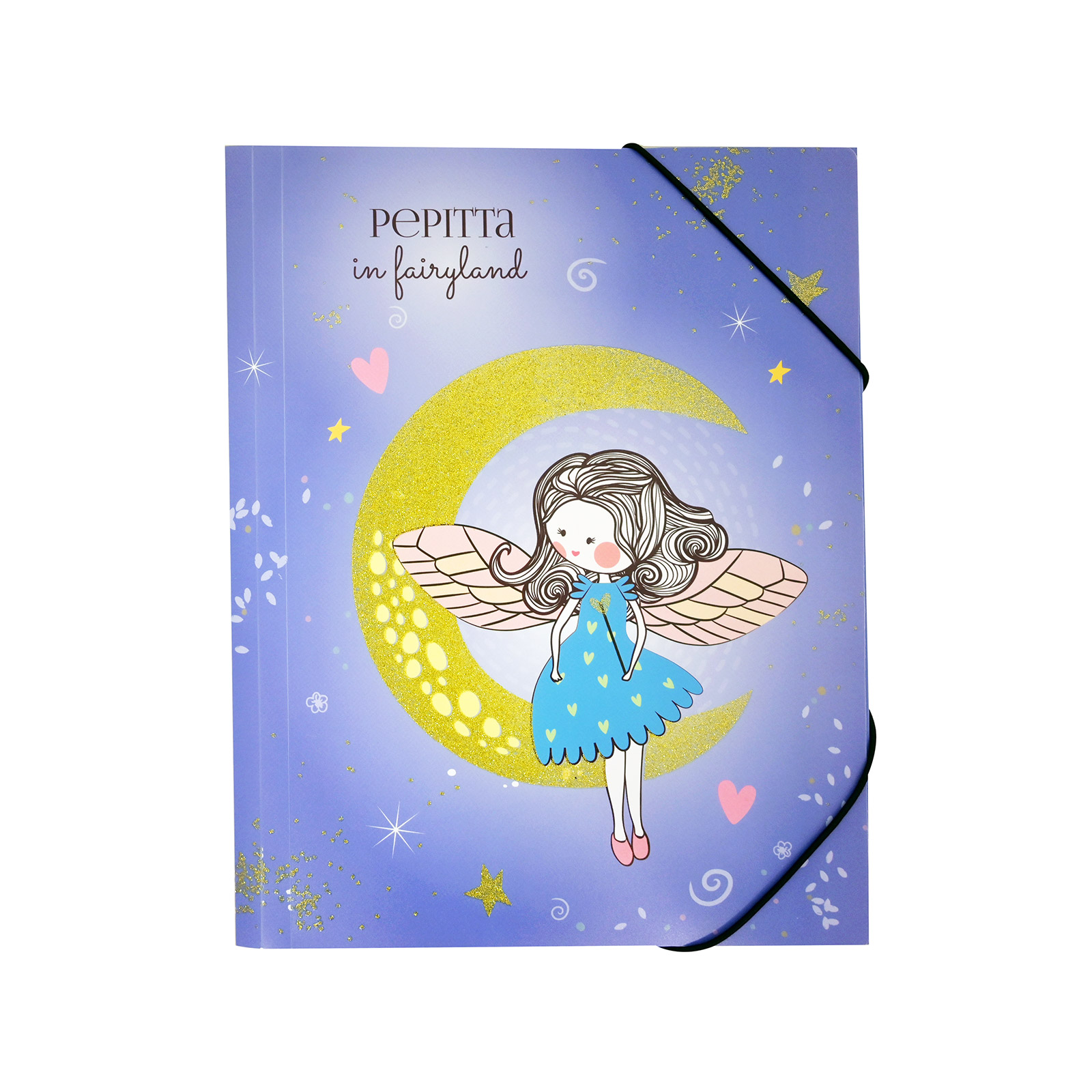 Peppita moon ντοσιέ χάρτινο με λάστιχο εικόνα 1