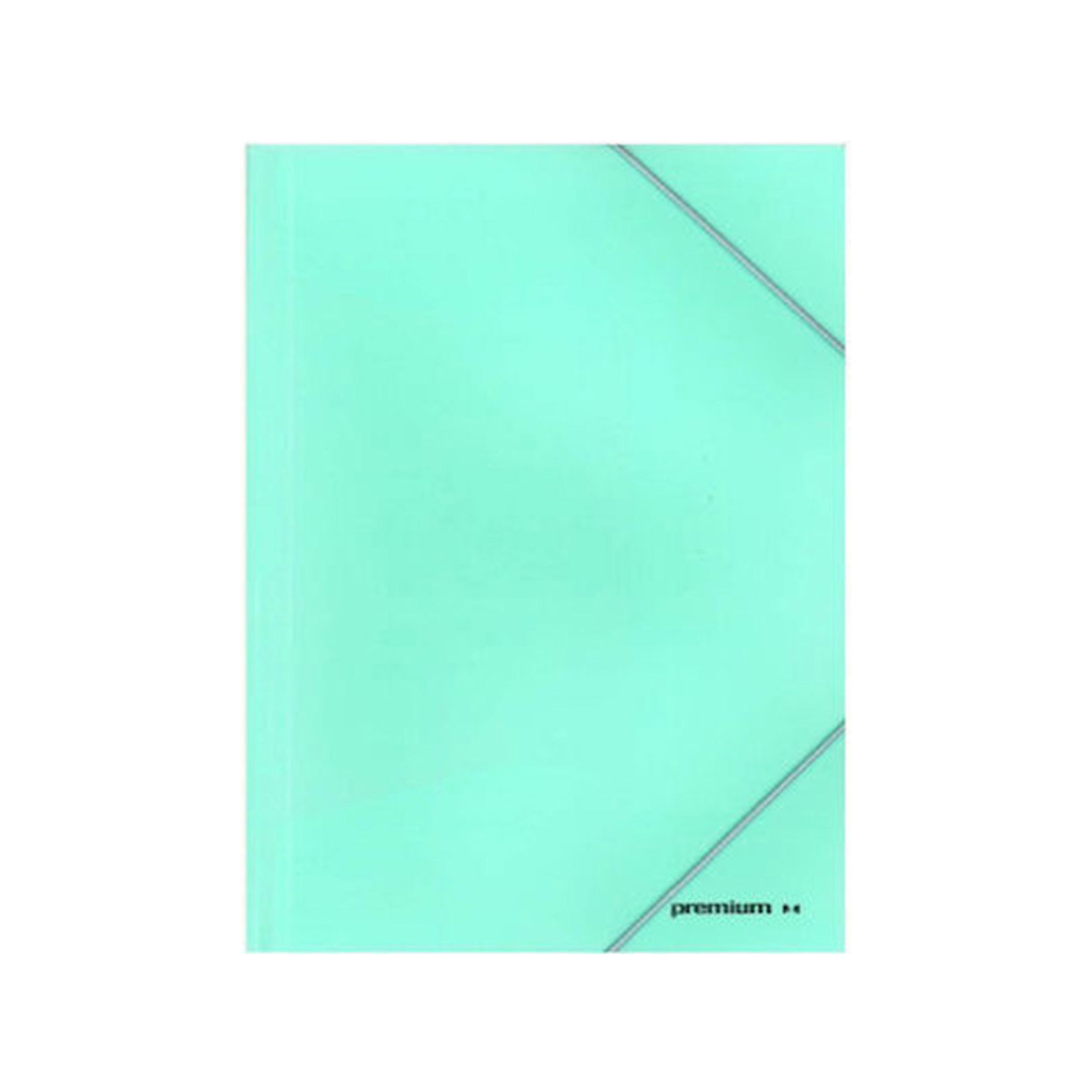 Premium ντοσιέ χάρτινο με λάστιχο mint 25x35 εικόνα 1