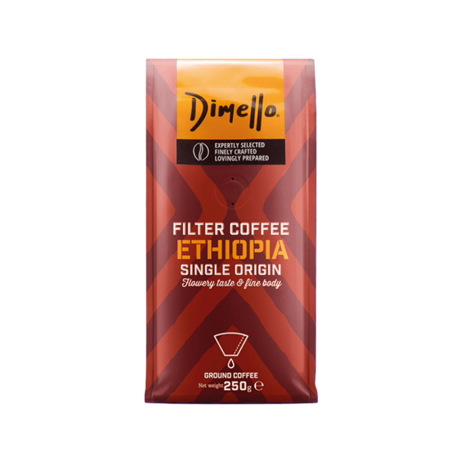 Dimello Ethiopia καφές φίλτρου 250g εικόνα 1