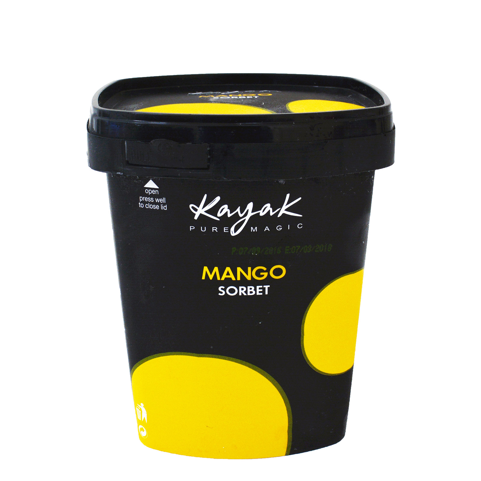 Kayak παγωτό οικογενειακό σορμπέ μάνγκο 0.43kg εικόνα 1