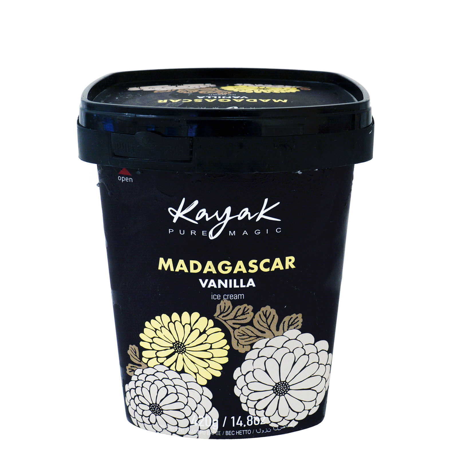 Kayak παγωτό οικογενειακό βανίλια μαδαγασκαρης 0.42kg εικόνα 1