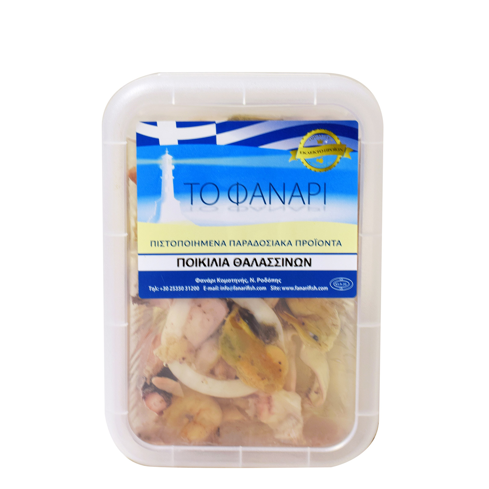 Το Φανάρι ποικιλία θαλασσινών 150g (στραγγισμένο βάρος 90g) εικόνα 1