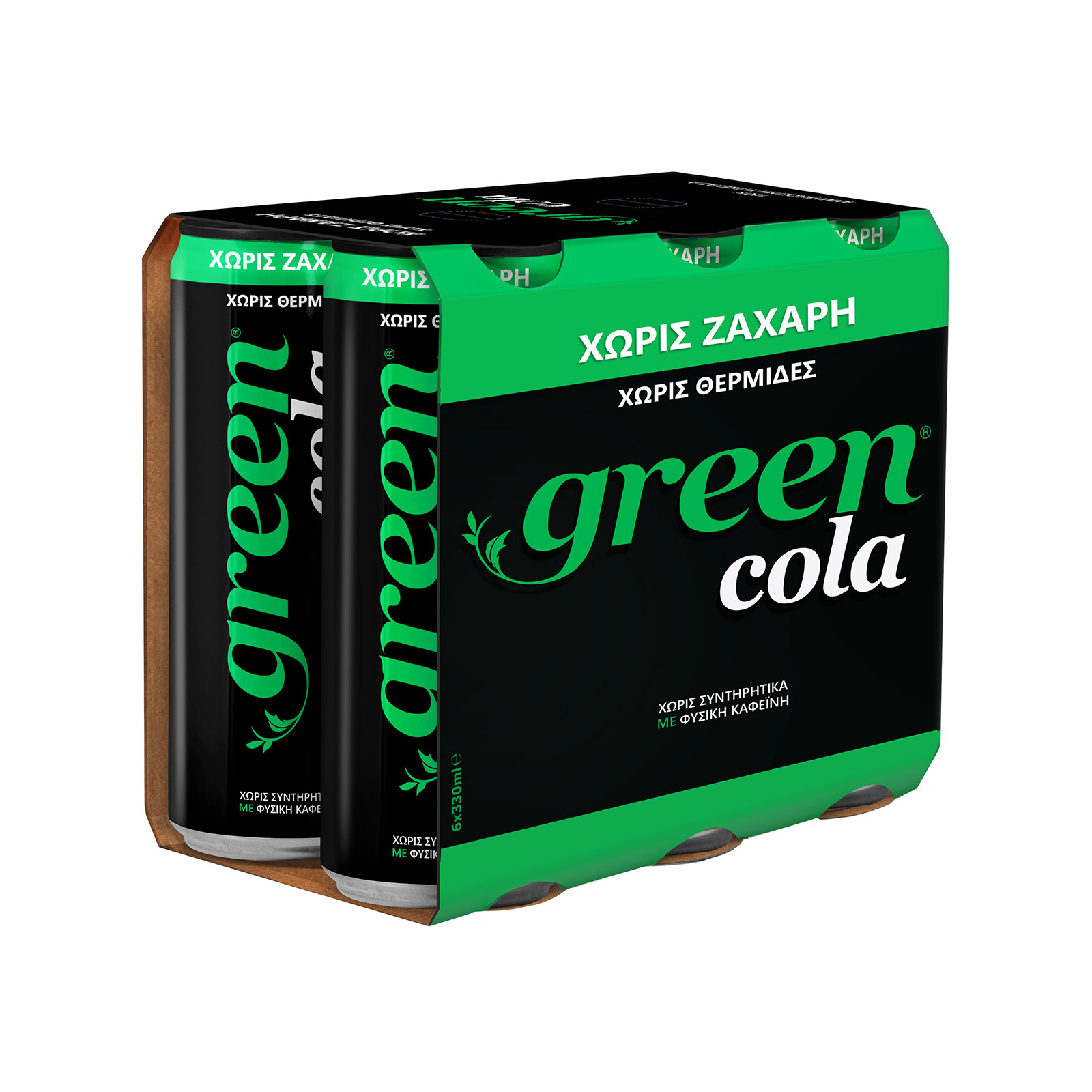 Green Cola αναψυκτικό 6x330ml εικόνα 1